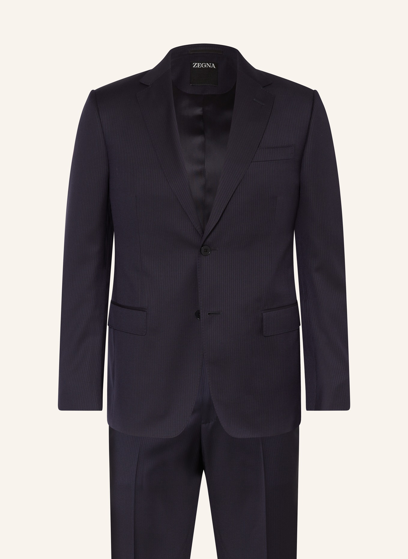ZEGNA Anzug Slim Fit, Farbe: DUNKELBLAU (Bild 1)