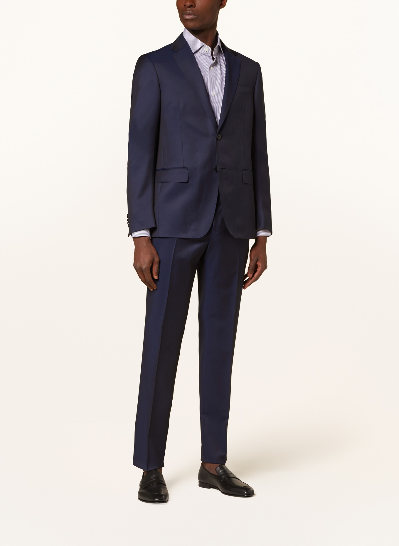 ZEGNA Anzug Tailored Fit, Farbe: 0A7 Mid Blue (Bild 2)