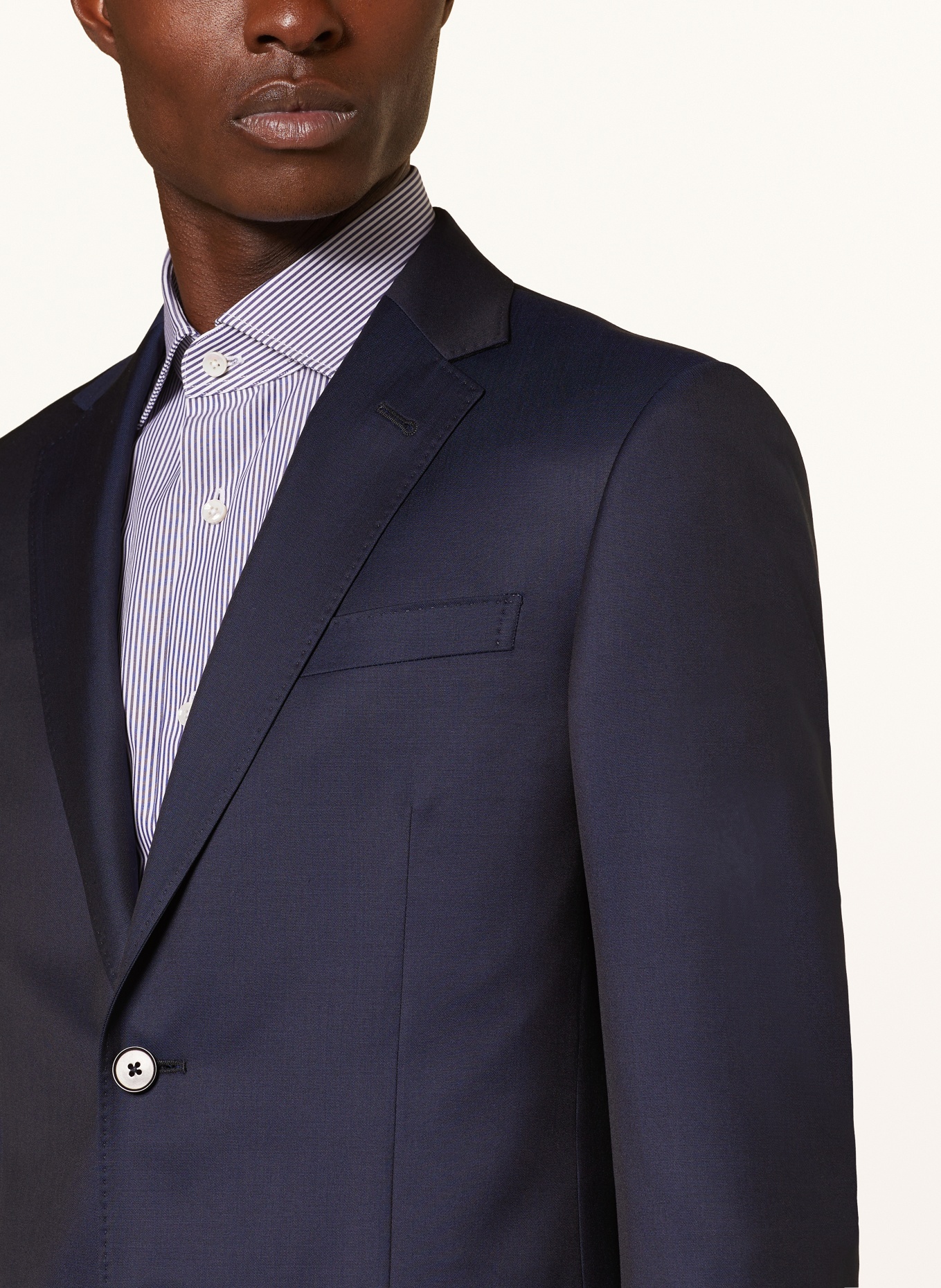 ZEGNA Suit tailored fit, Color: 0A7 Mid Blue (Image 5)