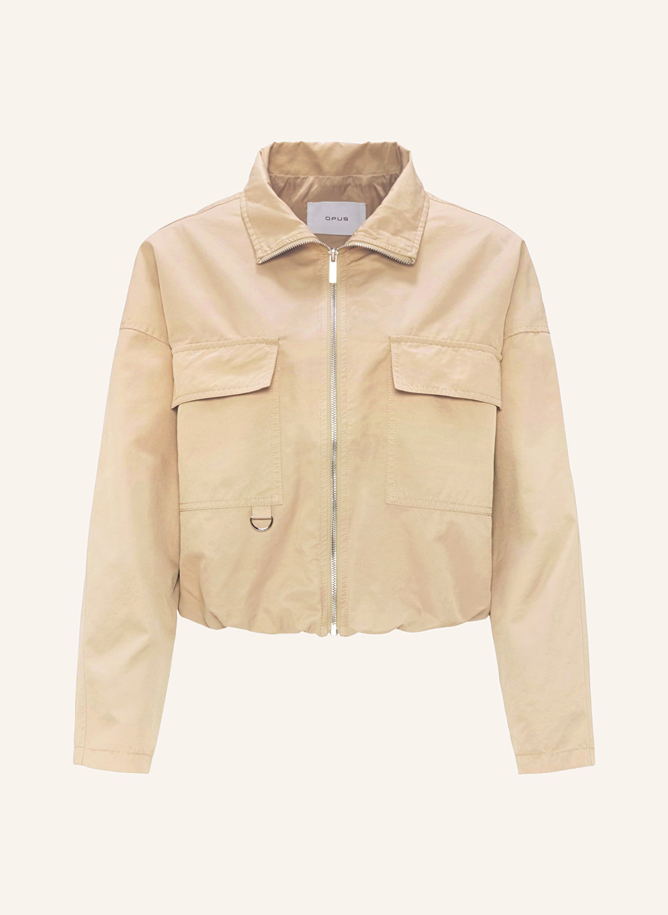 OPUS Bomber jacket HANNEKA, Color: BEIGE (Image 1)