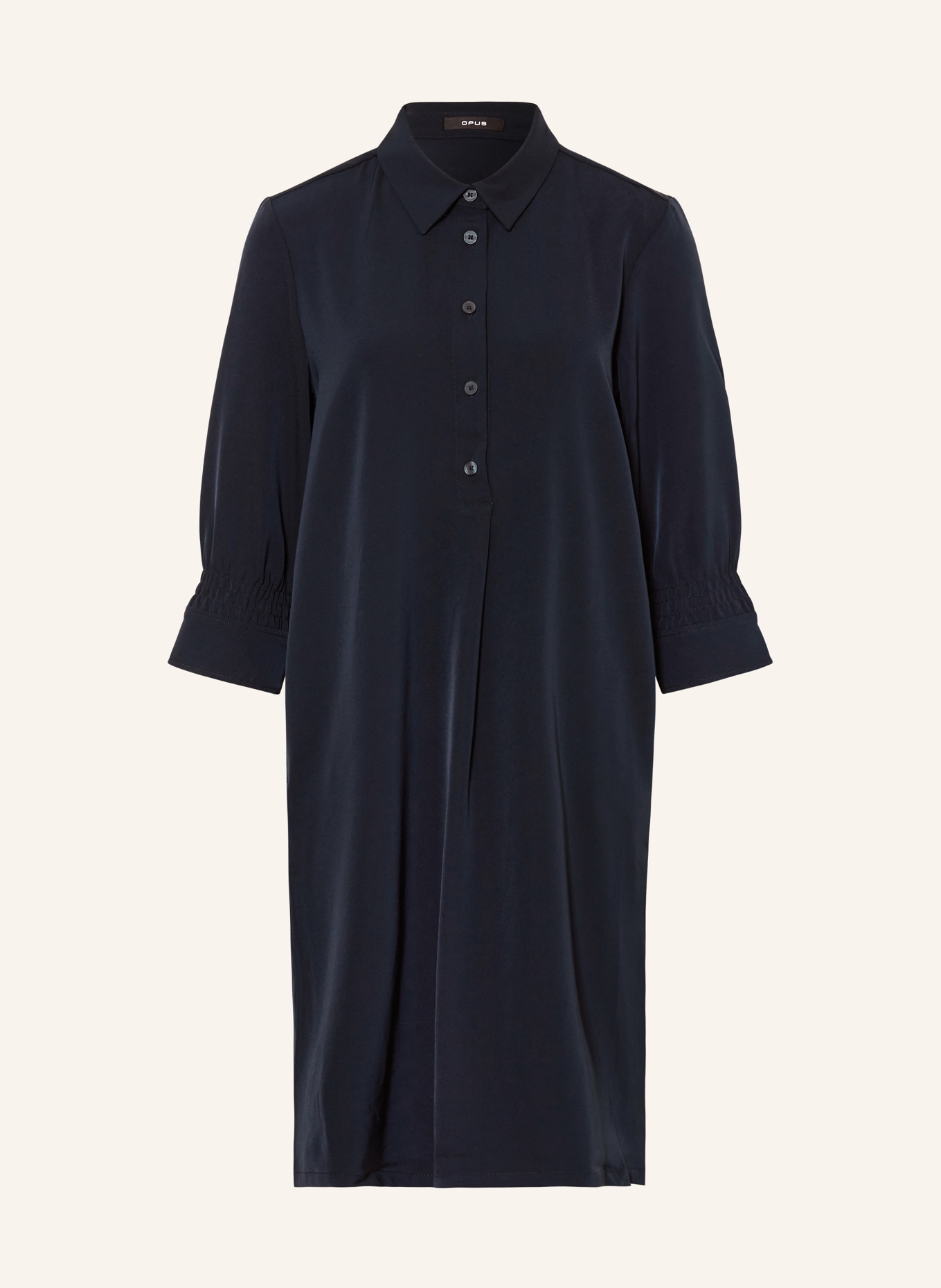 OPUS Dress WIANA with 3/4 sleeves, Color: DARK BLUE (Image 1)