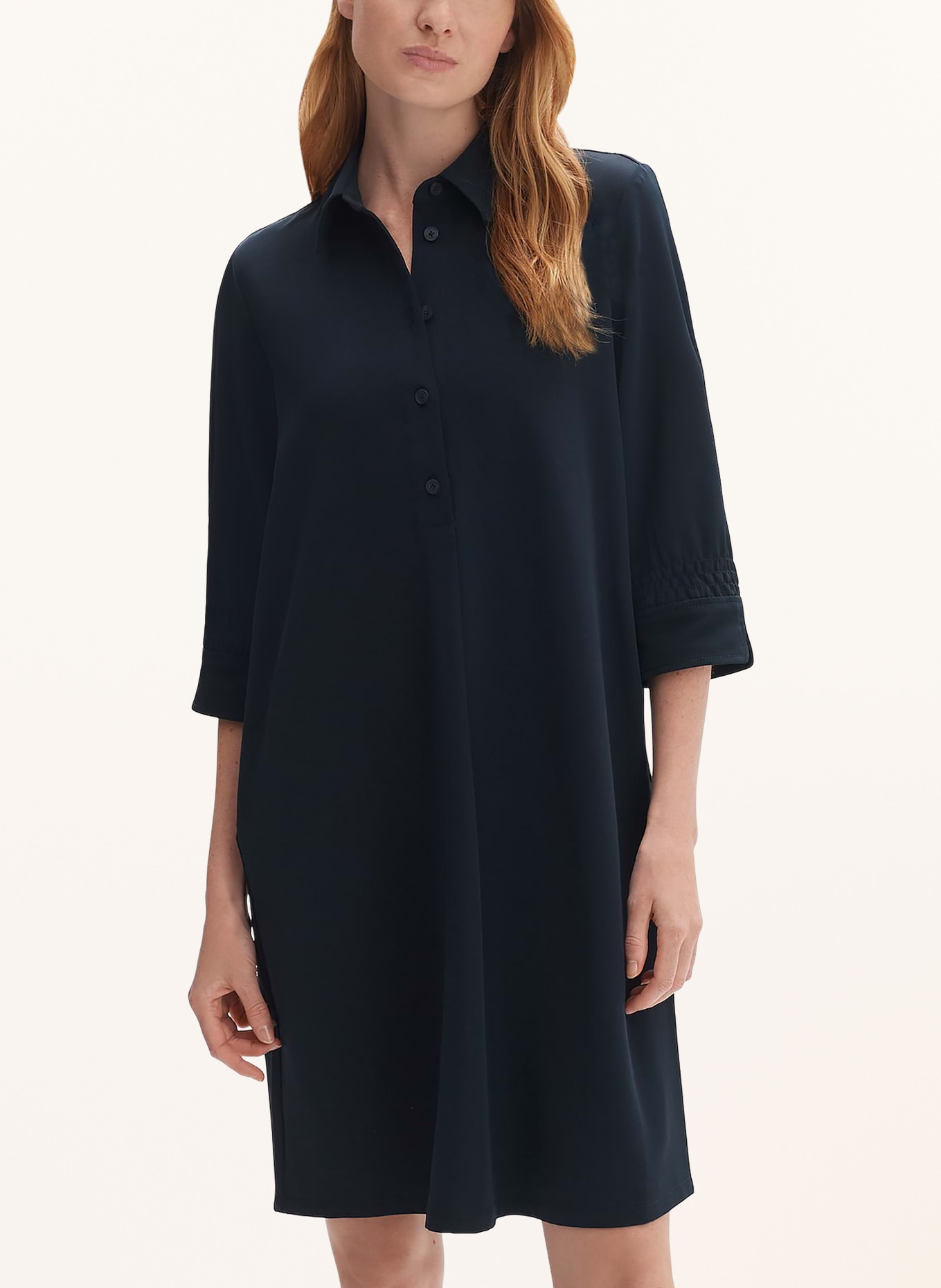OPUS Dress WIANA with 3/4 sleeves, Color: DARK BLUE (Image 2)