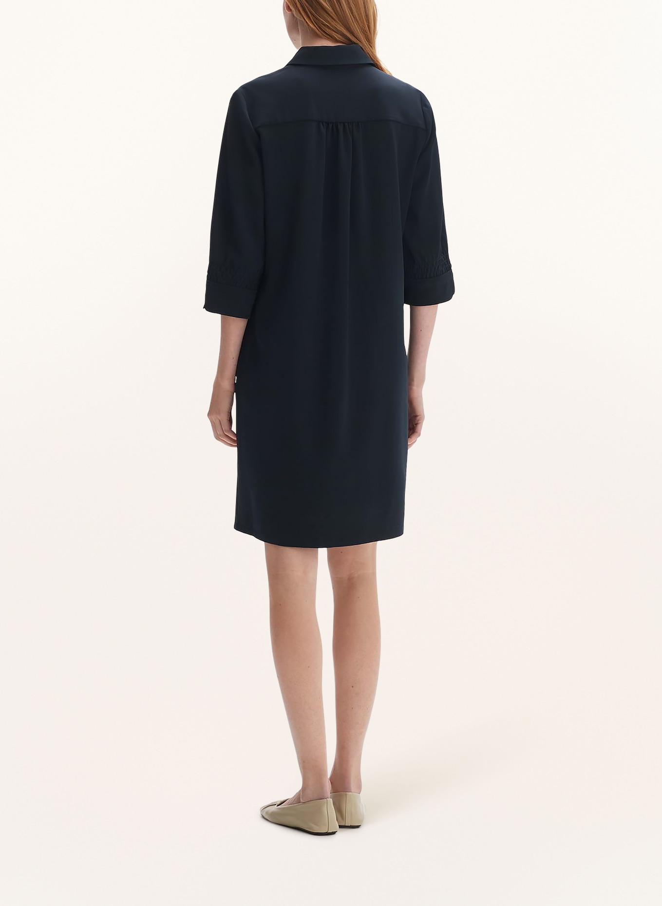 OPUS Dress WIANA with 3/4 sleeves, Color: DARK BLUE (Image 3)
