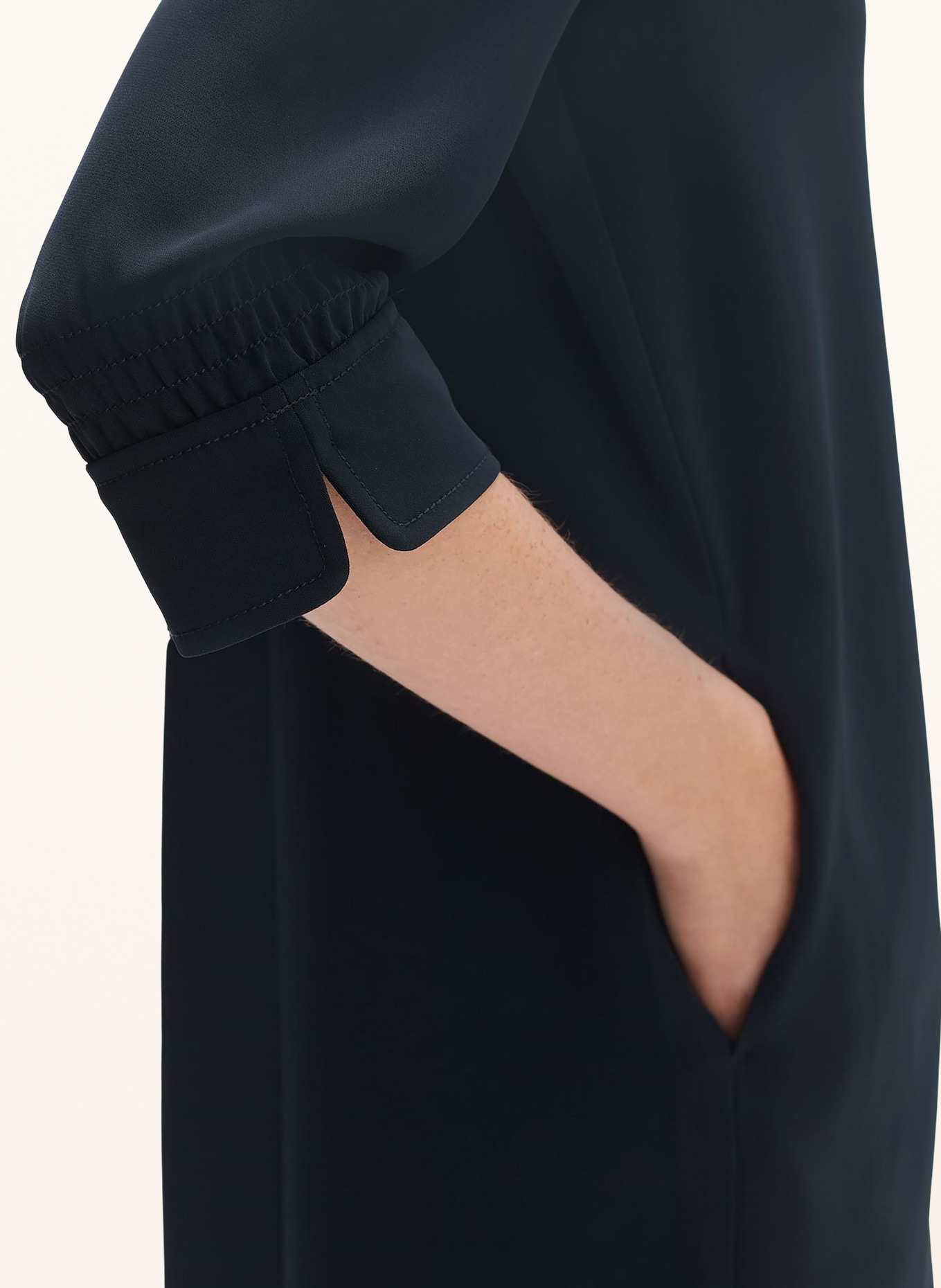 OPUS Dress WIANA with 3/4 sleeves, Color: DARK BLUE (Image 4)