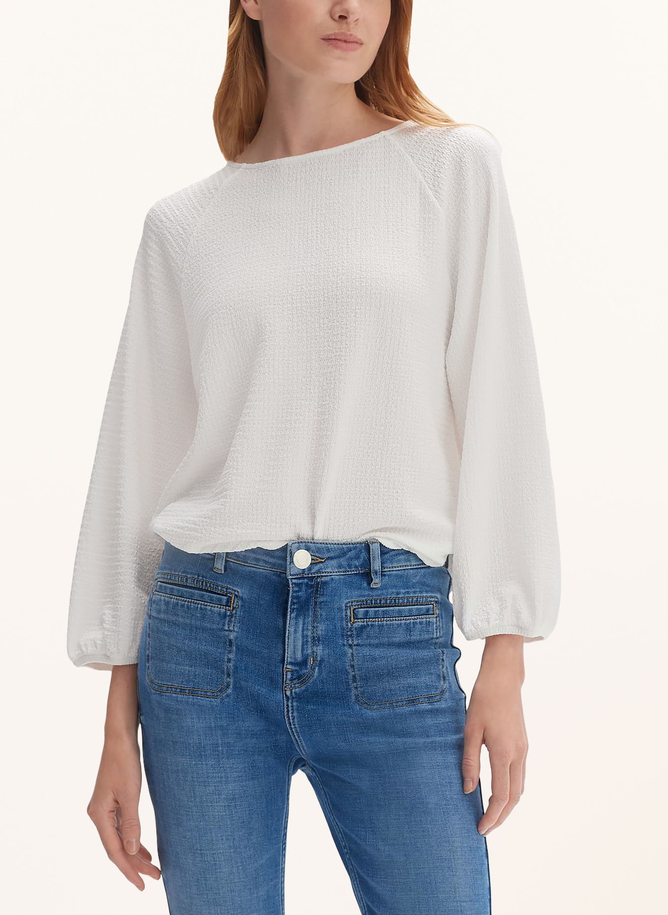 OPUS Shirt blouse SUTILI, Color: WHITE (Image 2)