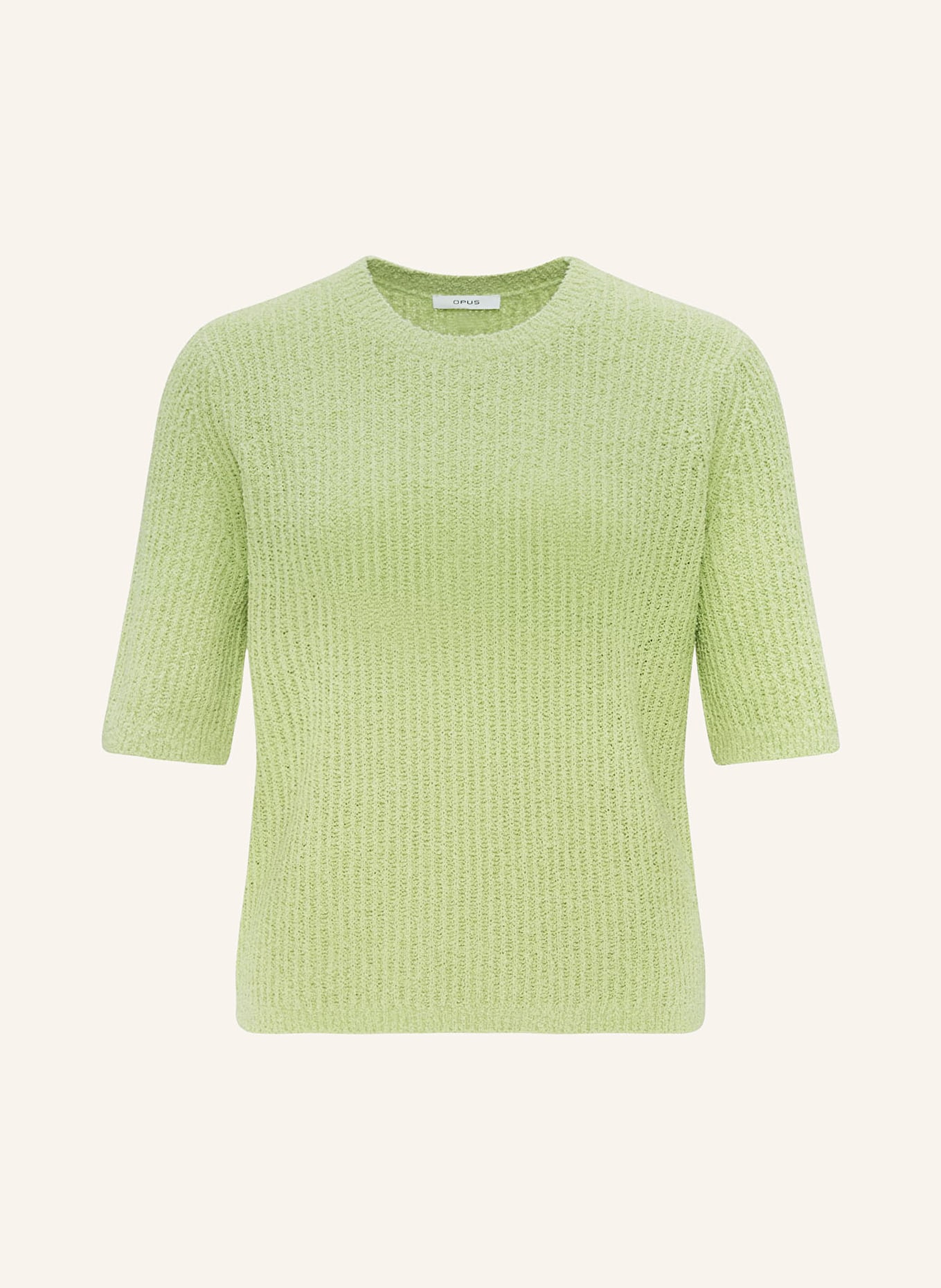 OPUS Knit shirt PORIMA, Color: LIGHT GREEN (Image 1)