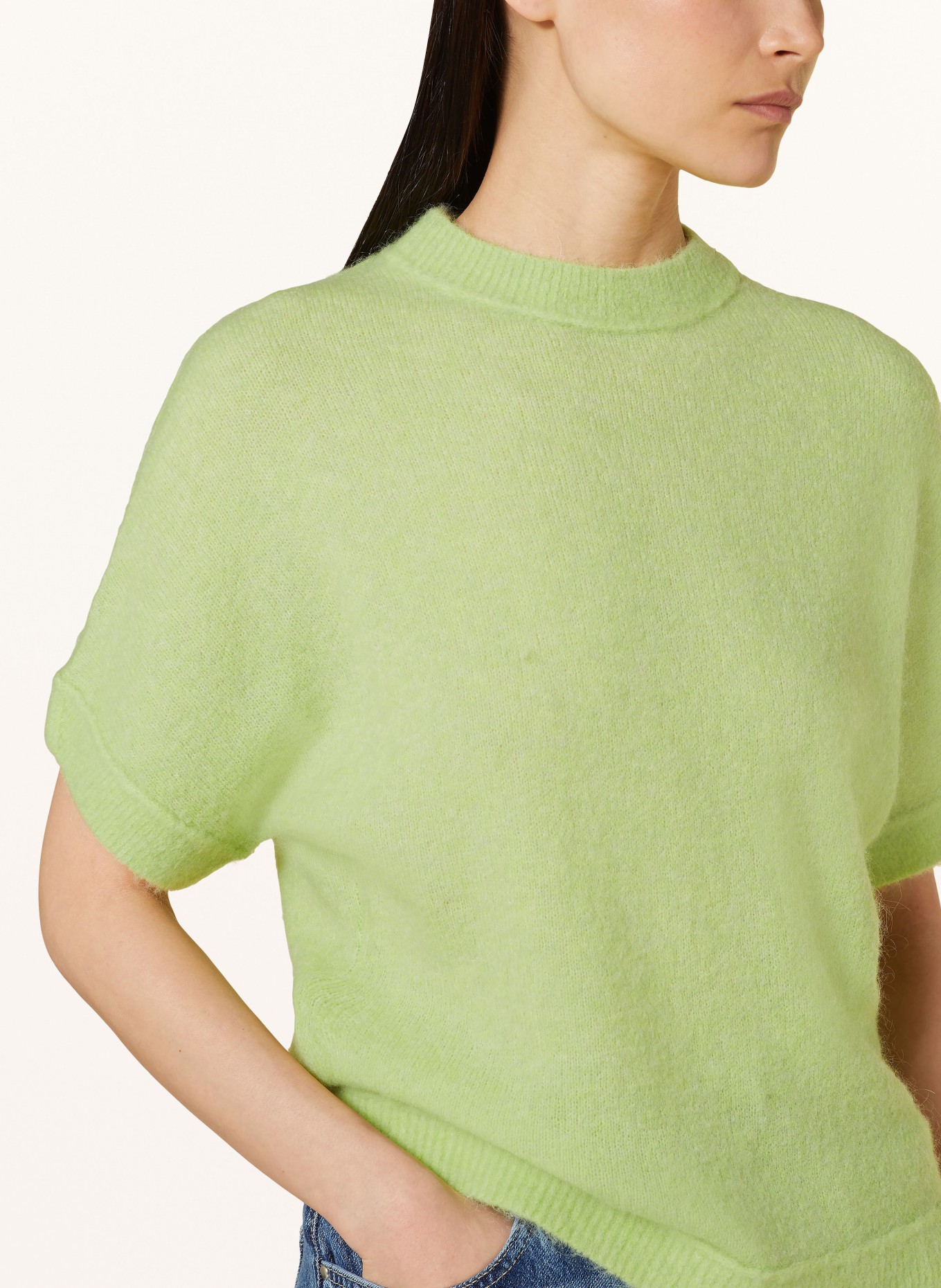 OPUS Knit shirt PITAPI, Color: MINT (Image 4)