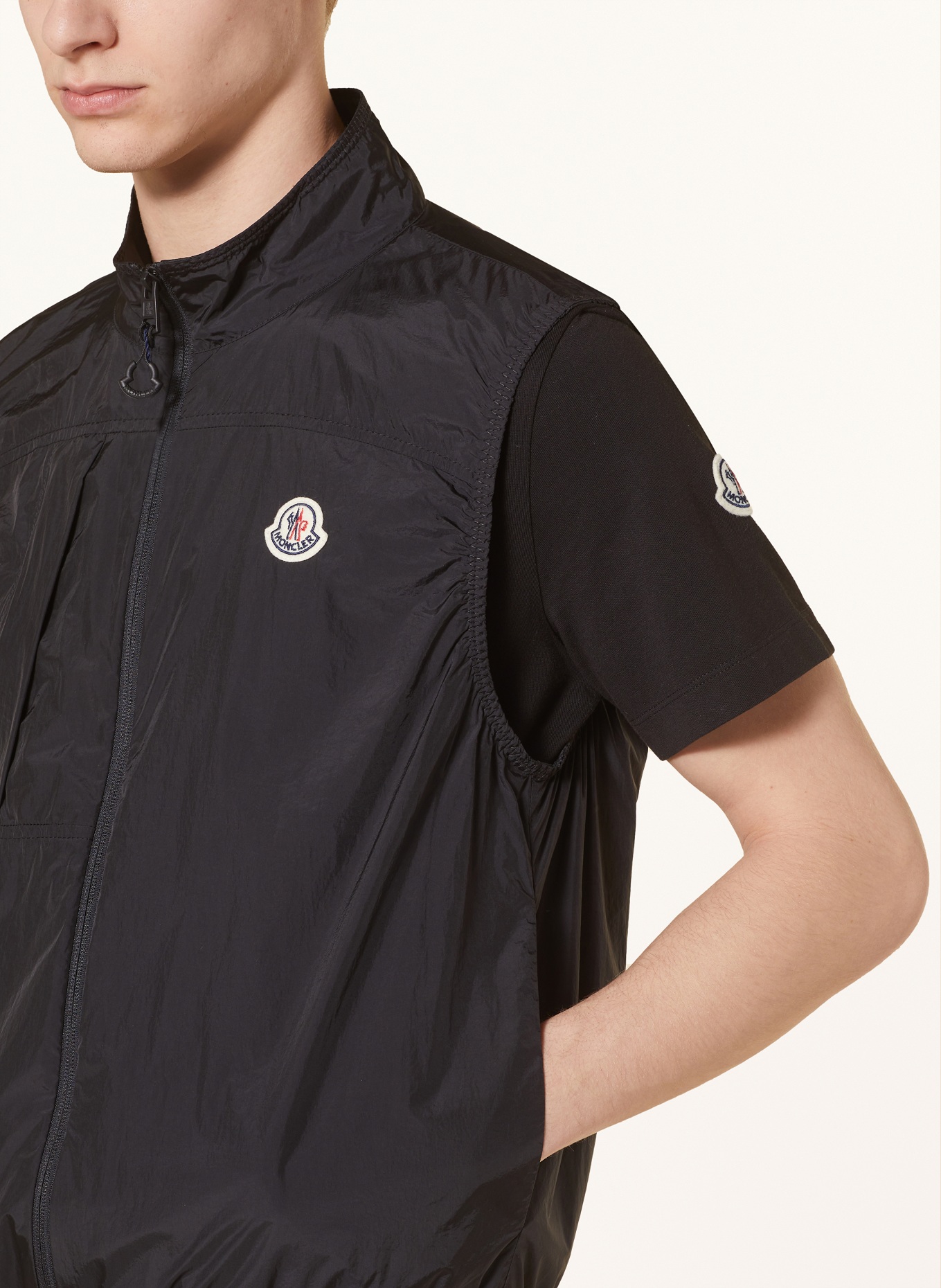 MONCLER Vest ARASHI, Color: BLACK (Image 4)