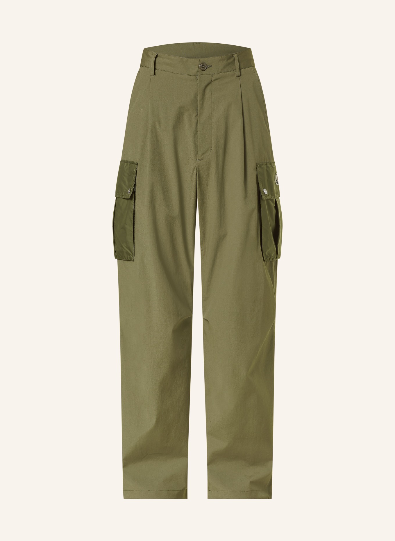 MONCLER Cargo pants, Color: OLIVE (Image 1)