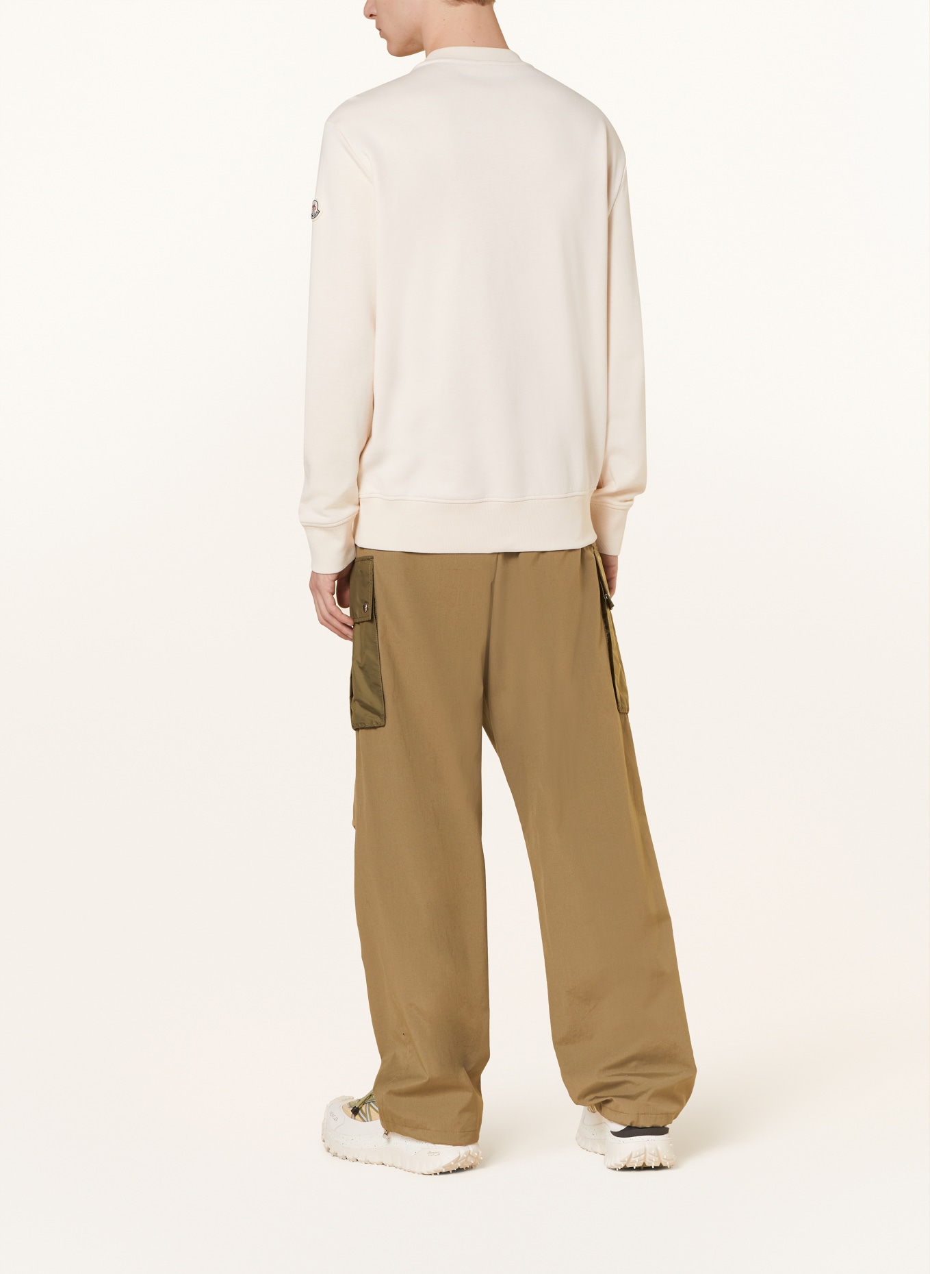 MONCLER Bluza nierozpinana, Kolor: ECRU (Obrazek 3)