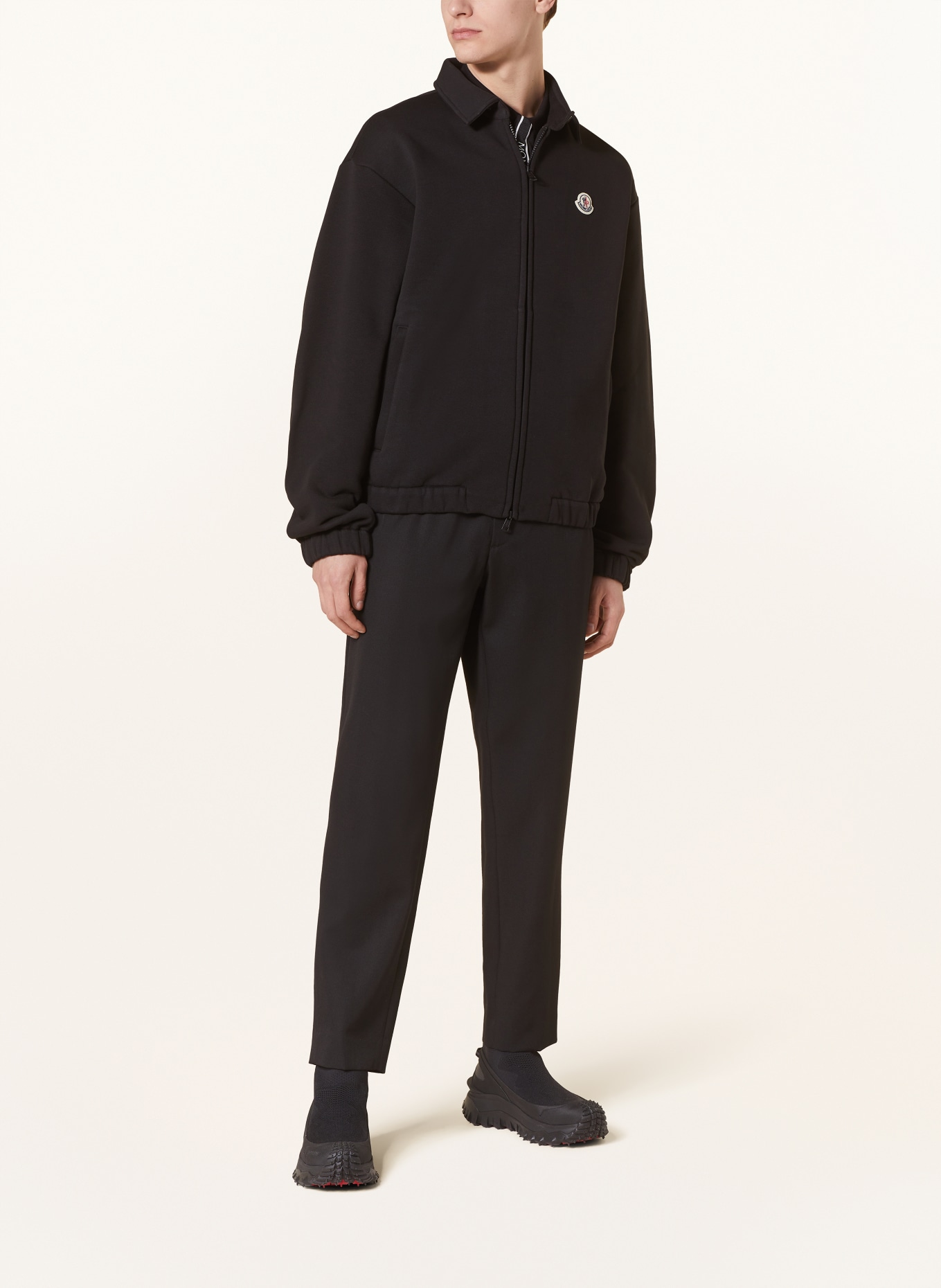 MONCLER Sweat jacket, Color: BLACK (Image 2)