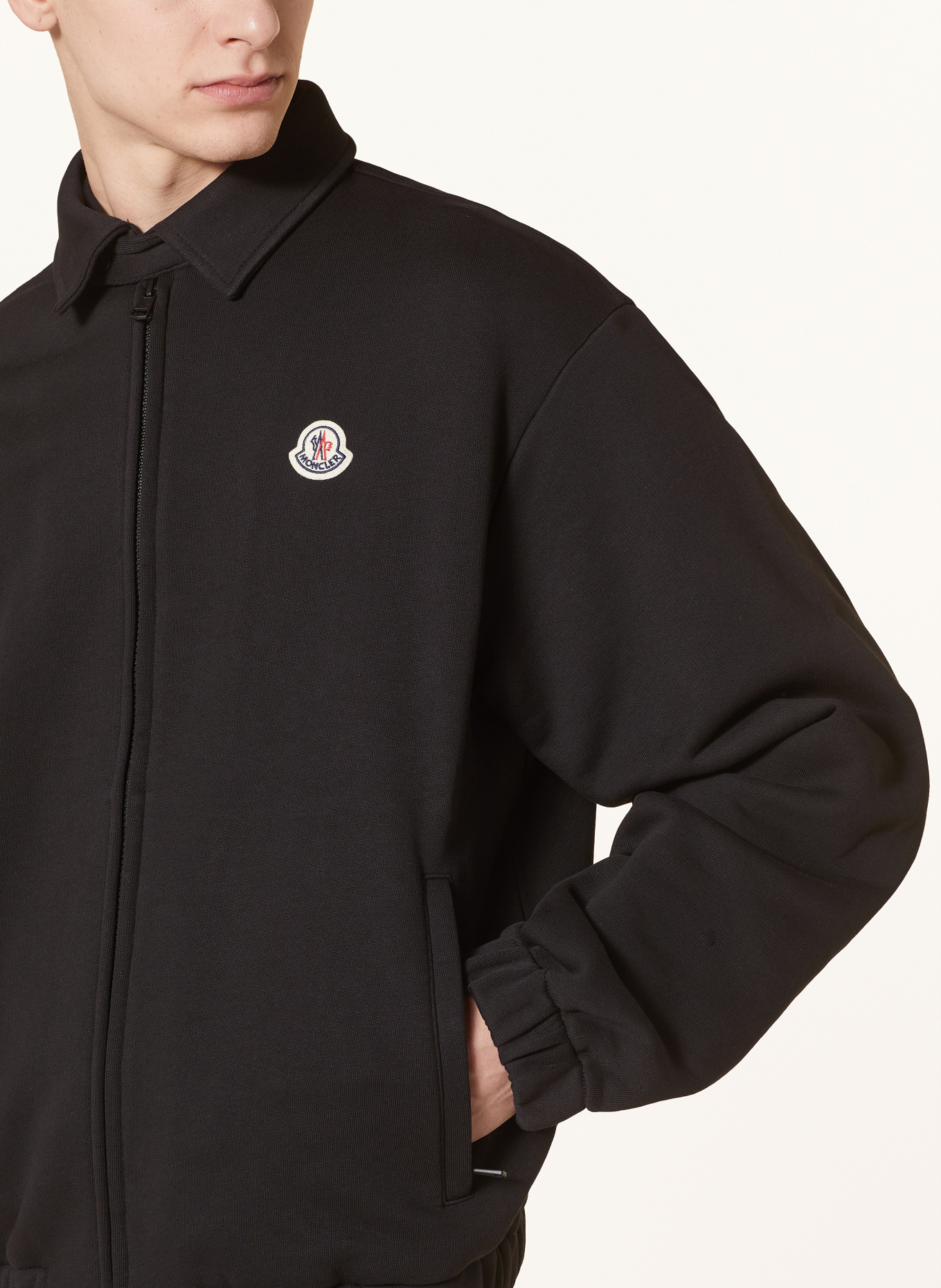 MONCLER Sweat jacket, Color: BLACK (Image 4)