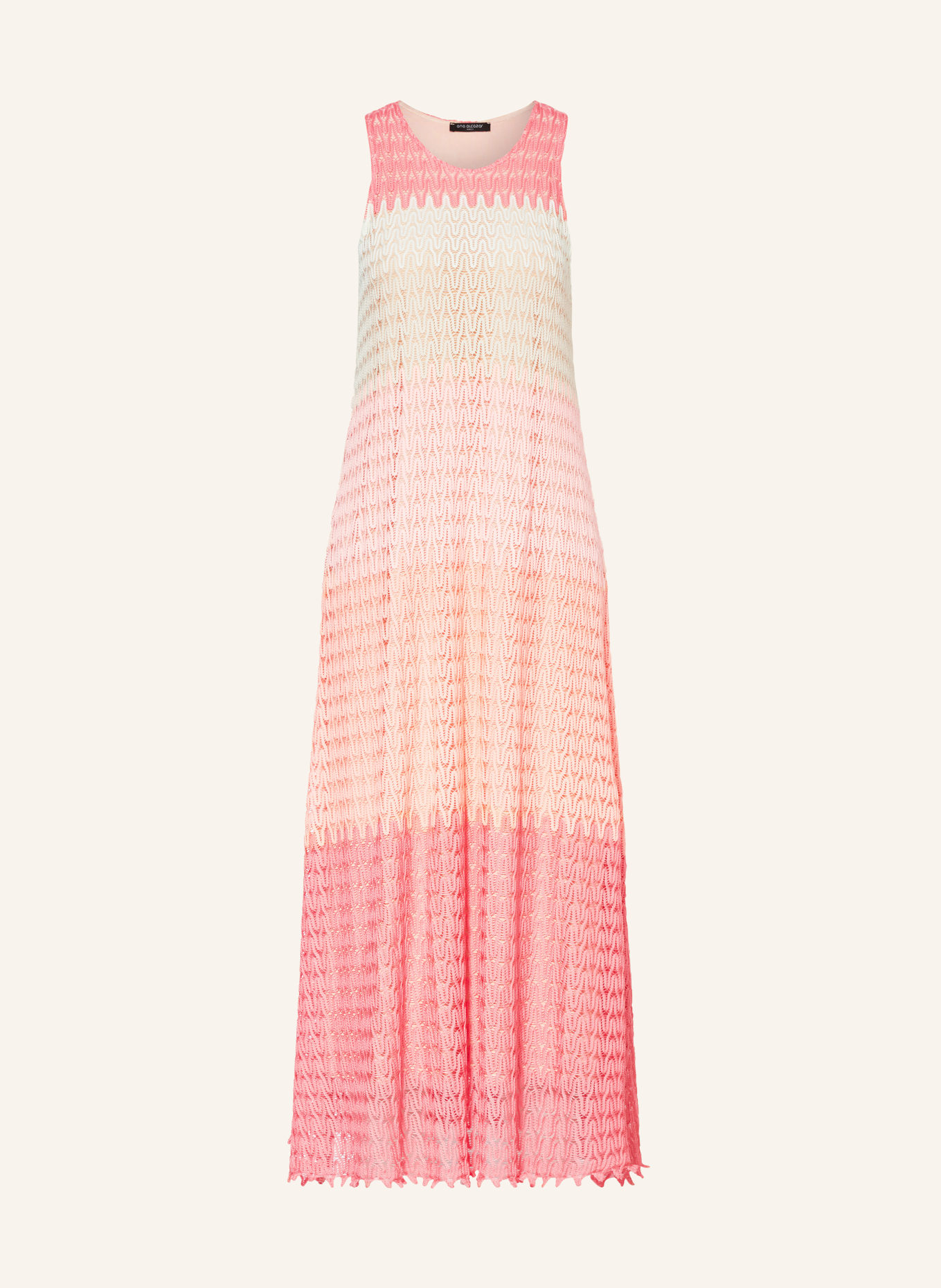 Ana Alcazar Knit dress, Color: SALMON/ LIGHT ORANGE/ LIGHT PINK (Image 1)