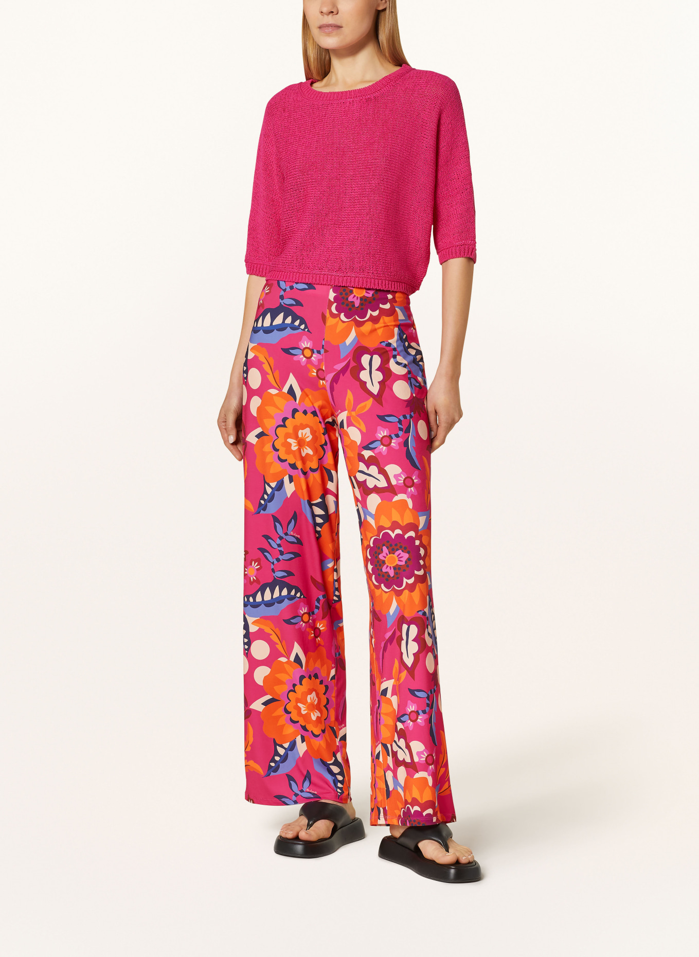 Miss Lagotte Trousers, Color: PINK/ ORANGE/ BLUE (Image 2)