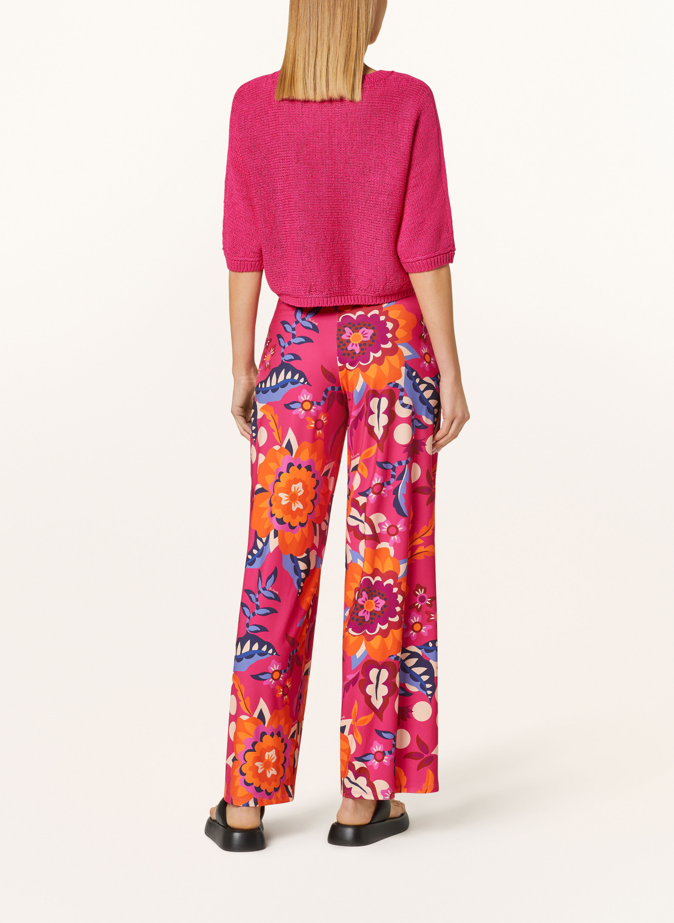 Miss Lagotte Trousers, Color: PINK/ ORANGE/ BLUE (Image 3)