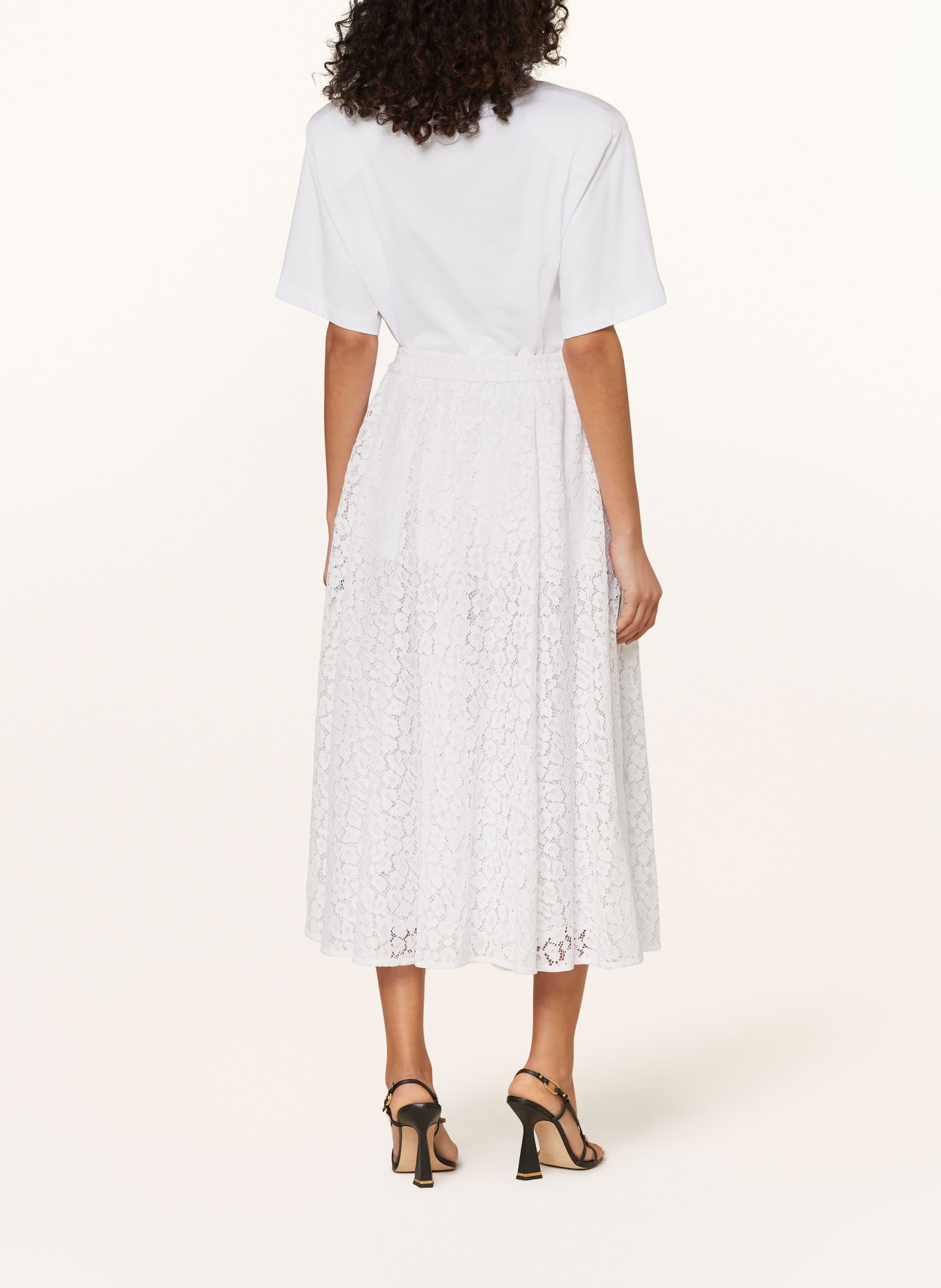 MICHAEL KORS Lace skirt, Color: WHITE (Image 3)
