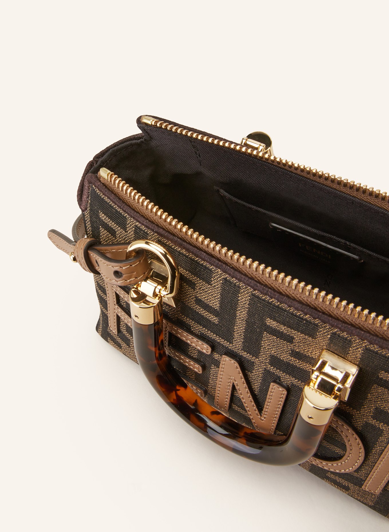 FENDI Handbag BY THE WAY MINI, Color: BROWN/ DARK BROWN (Image 3)