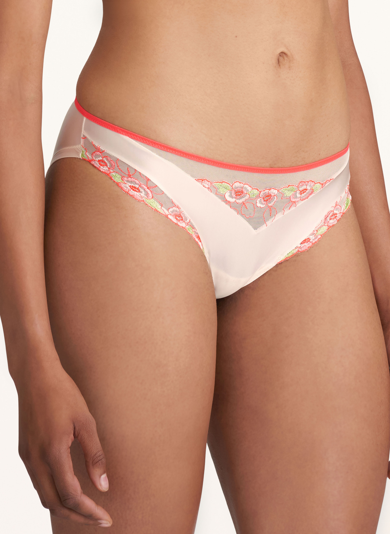 MARIE JO Briefs AYAMA, Color: NEON RED/ LIGHT GREEN/ CREAM (Image 4)