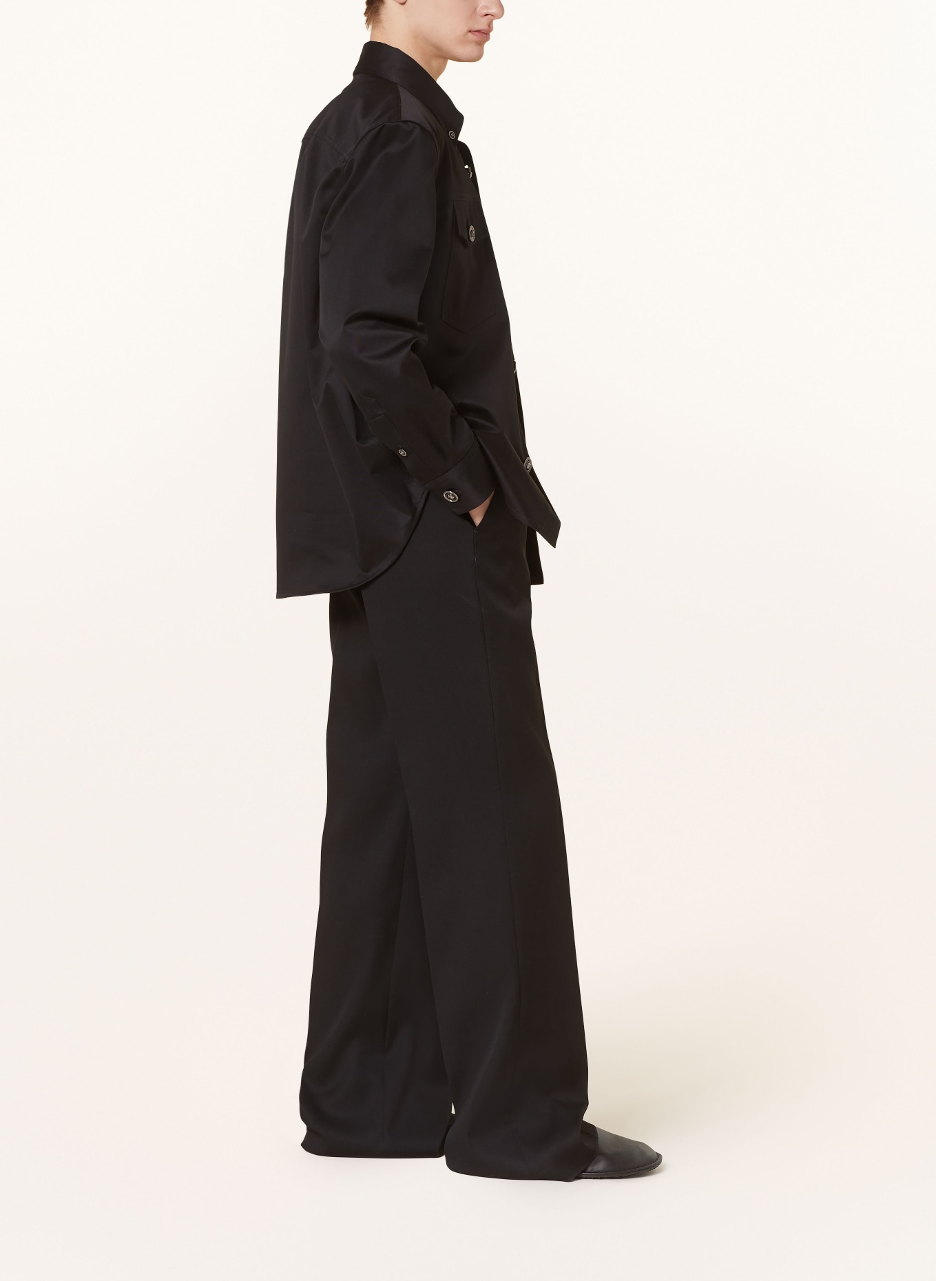 VERSACE Trousers regular fit, Color: BLACK (Image 4)