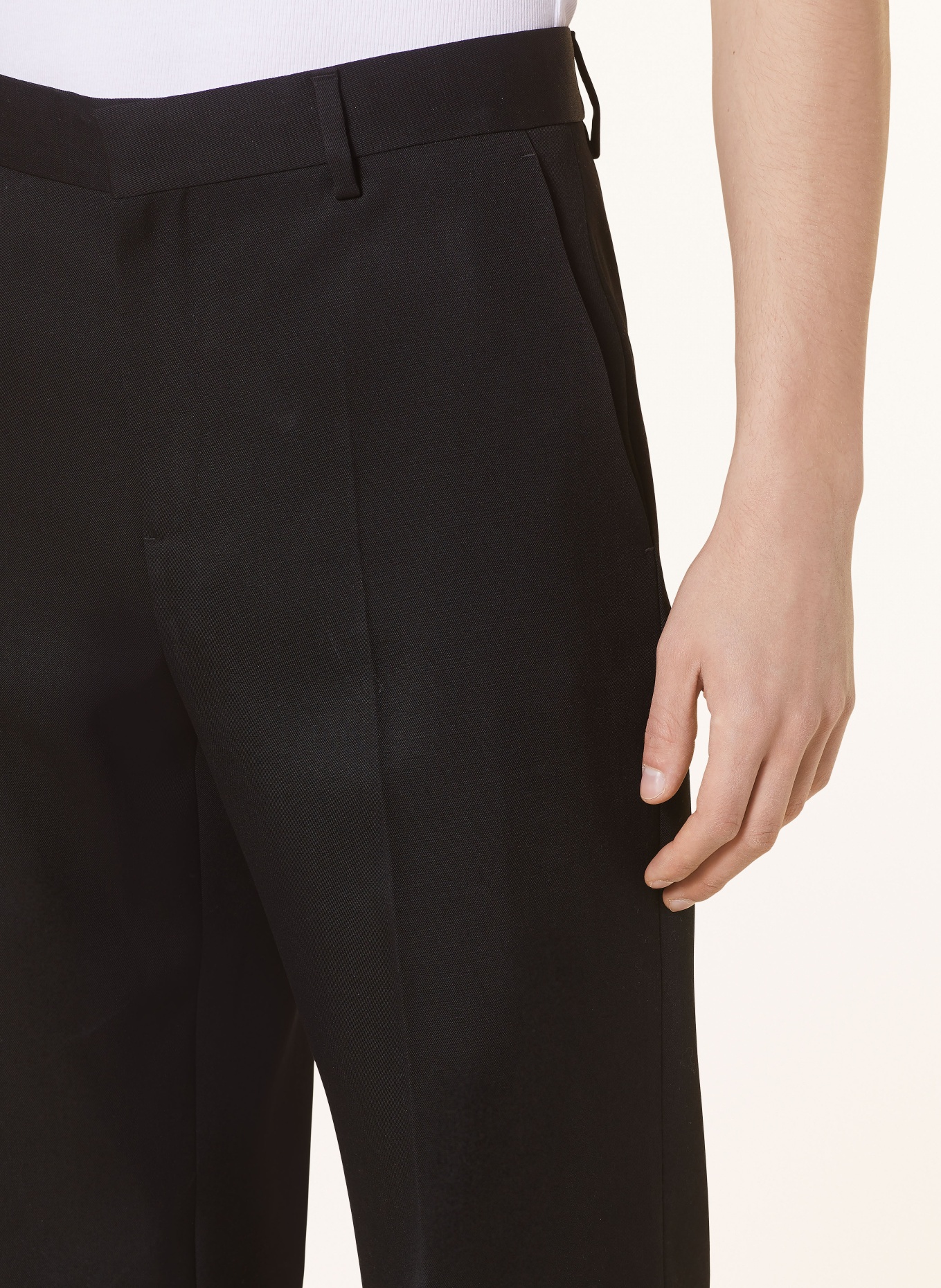 VERSACE Trousers regular fit, Color: BLACK (Image 5)