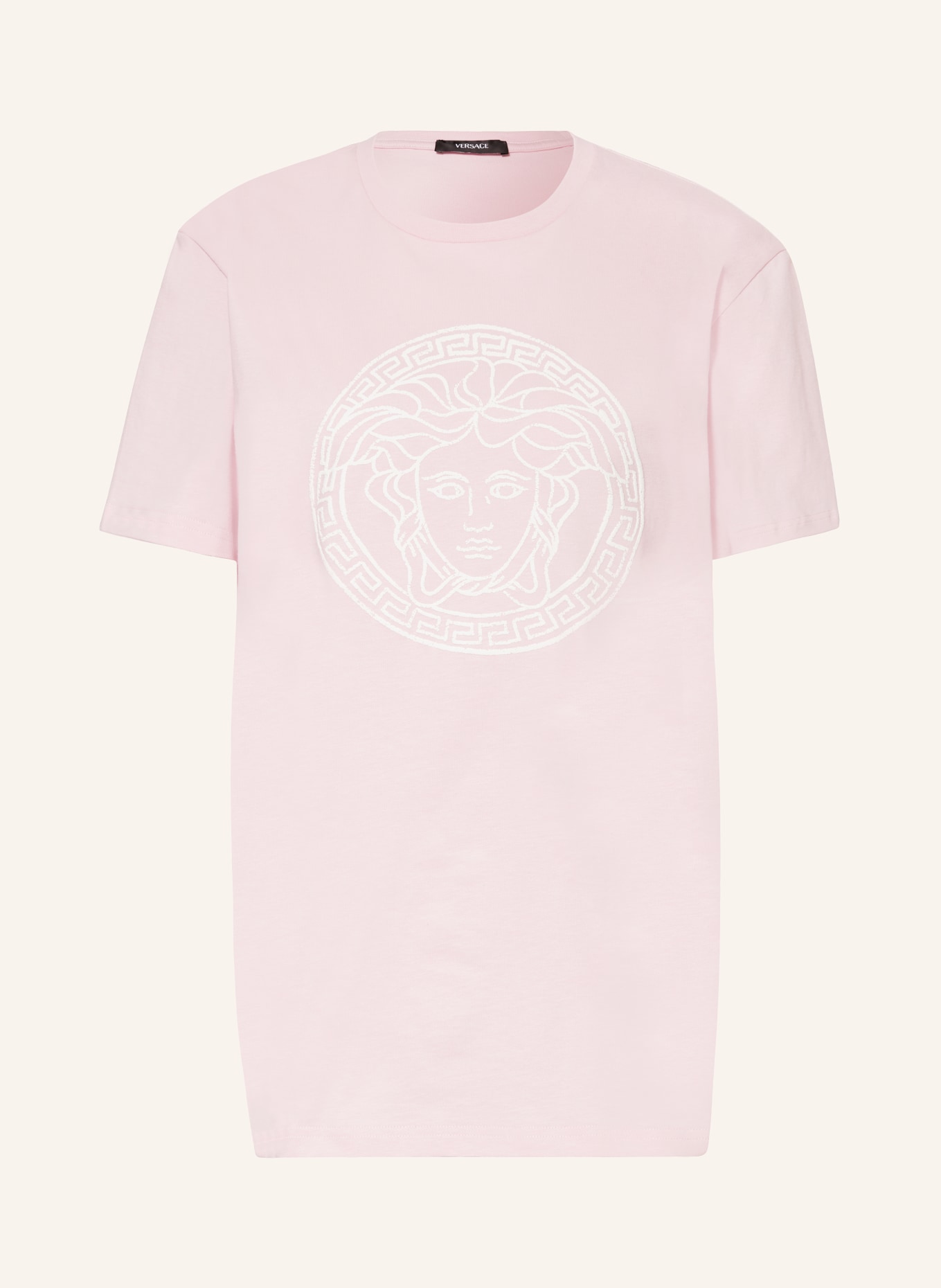 VERSACE T-shirt, Color: PINK/ WHITE (Image 1)