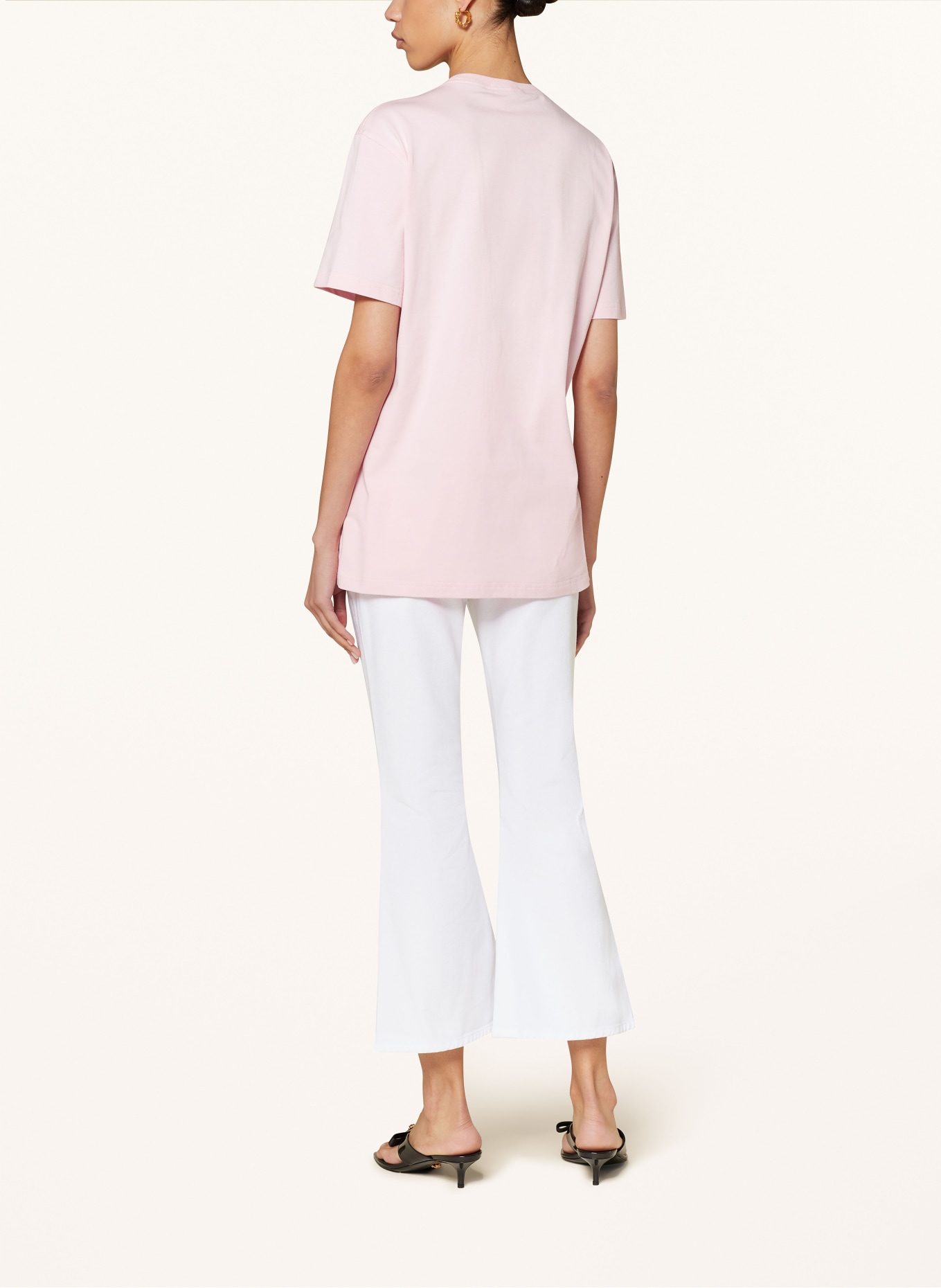 VERSACE T-shirt, Color: PINK/ WHITE (Image 3)