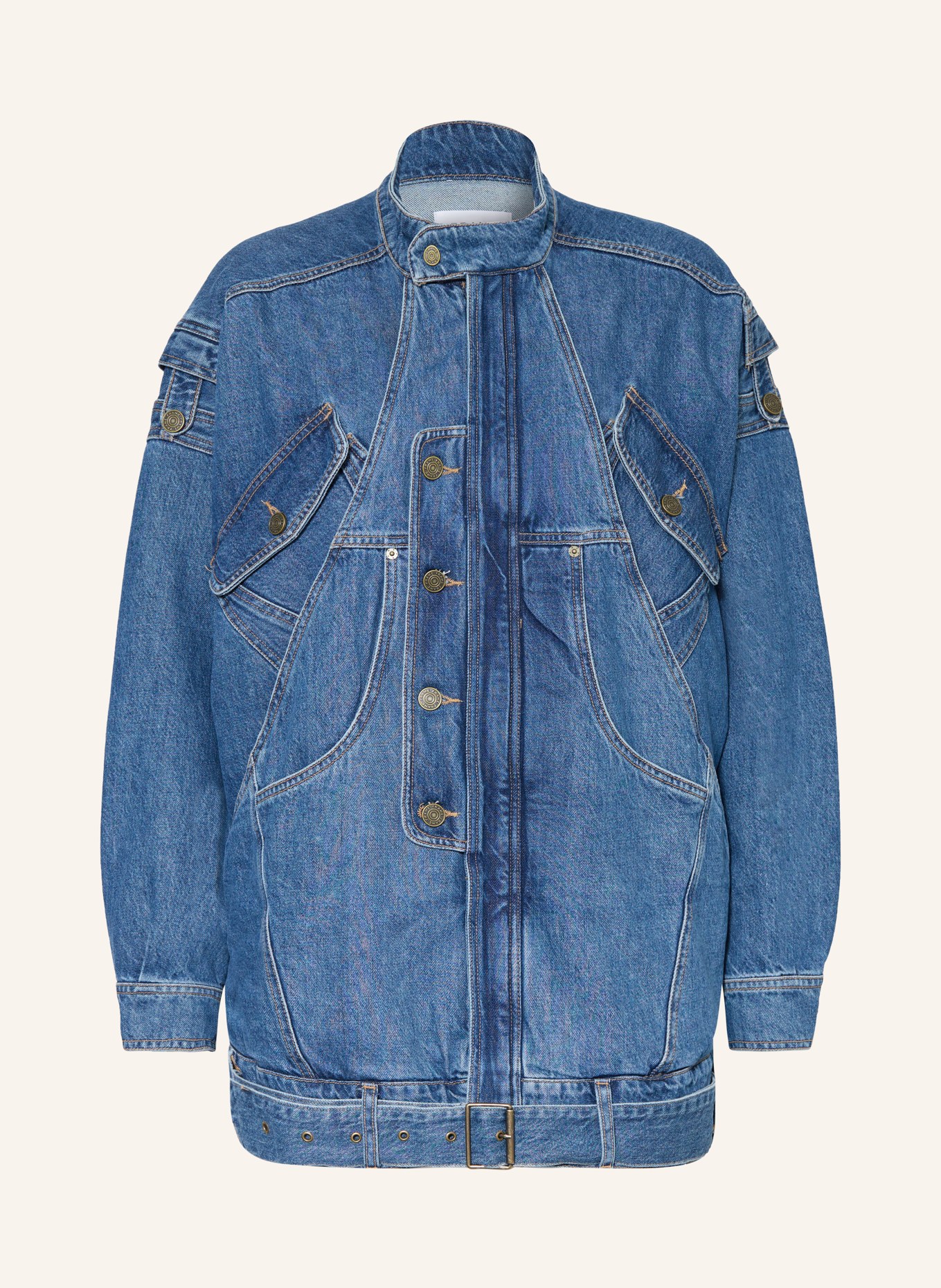 FRAME Oversized denim jacket, Color: BLUE (Image 1)