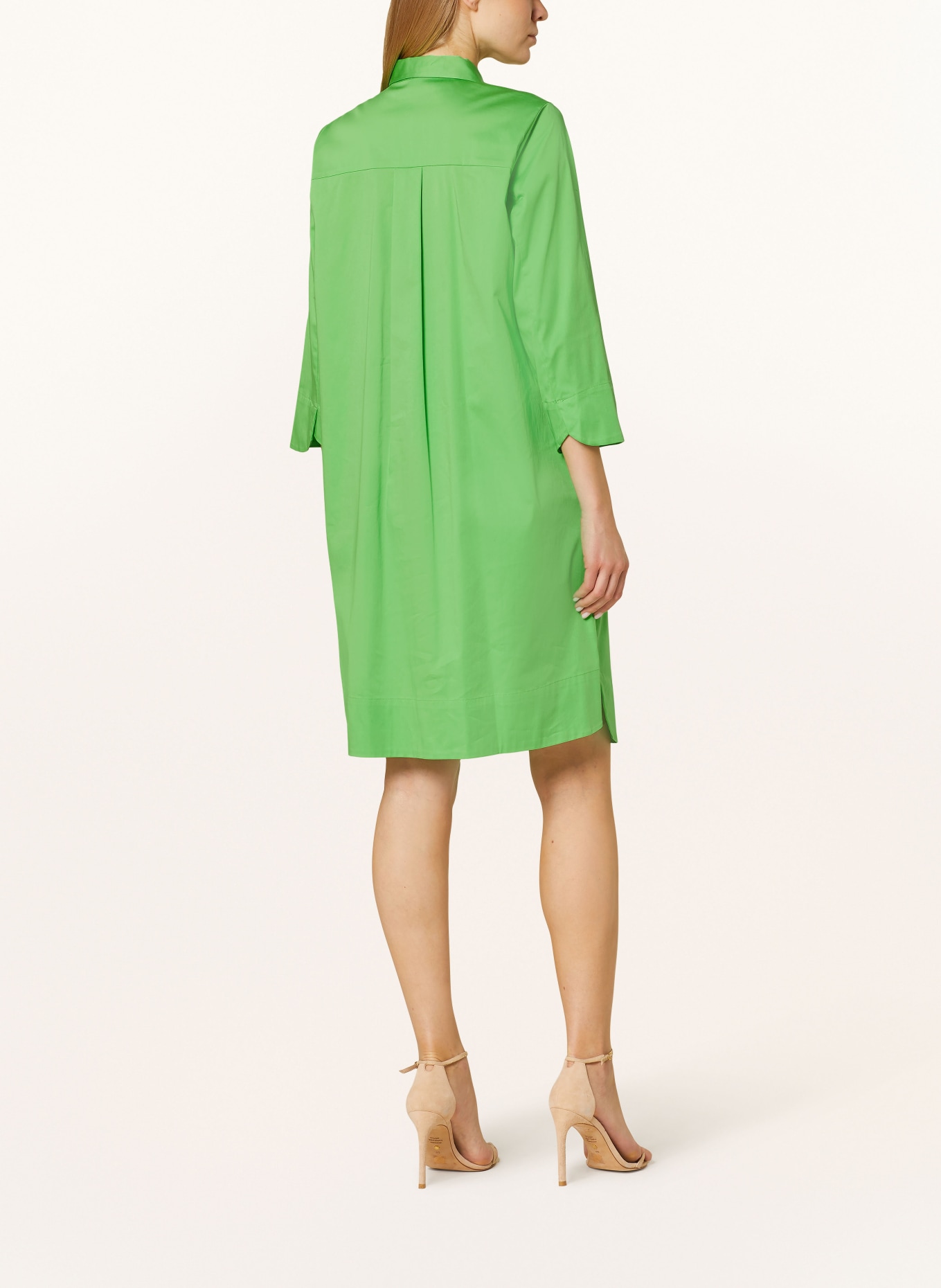 ANGOOR Shirt dress MEGAN with 3/4 sleeves, Color: LIGHT GREEN (Image 3)