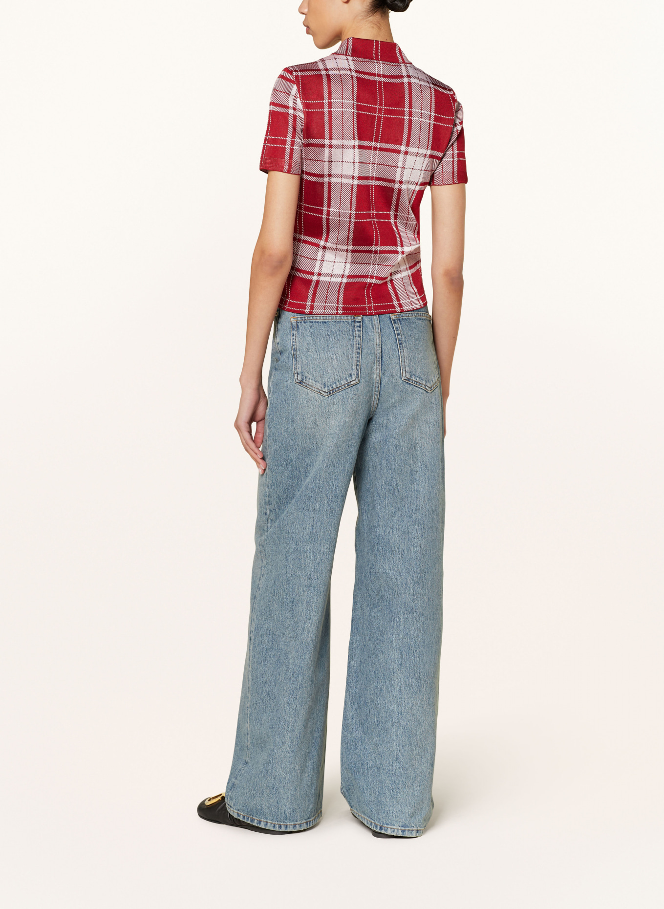 LOEWE Straight jeans, Color: 8438 WASHED BLUE (Image 3)