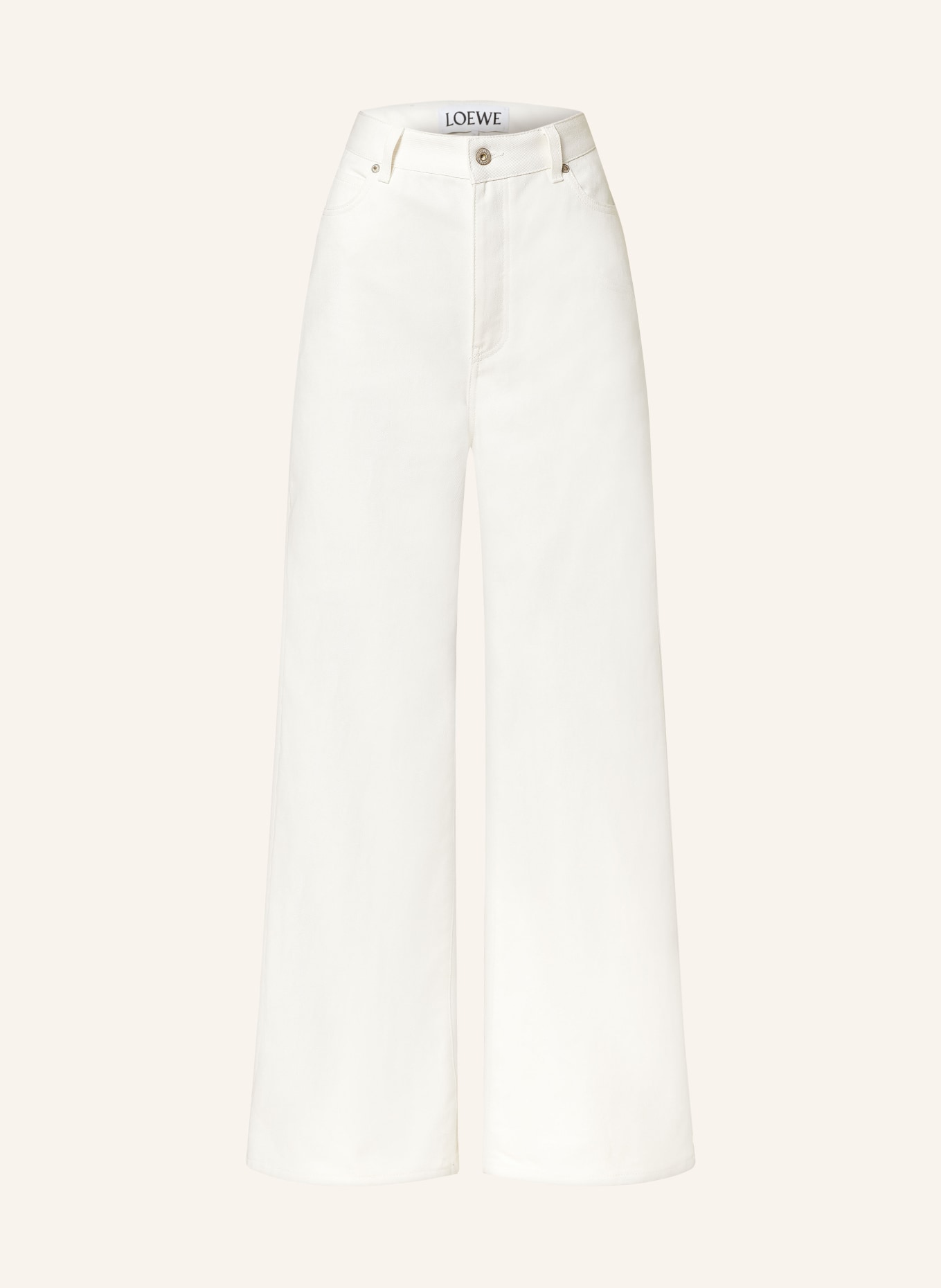 LOEWE Straight jeans, Color: 2100 white (Image 1)