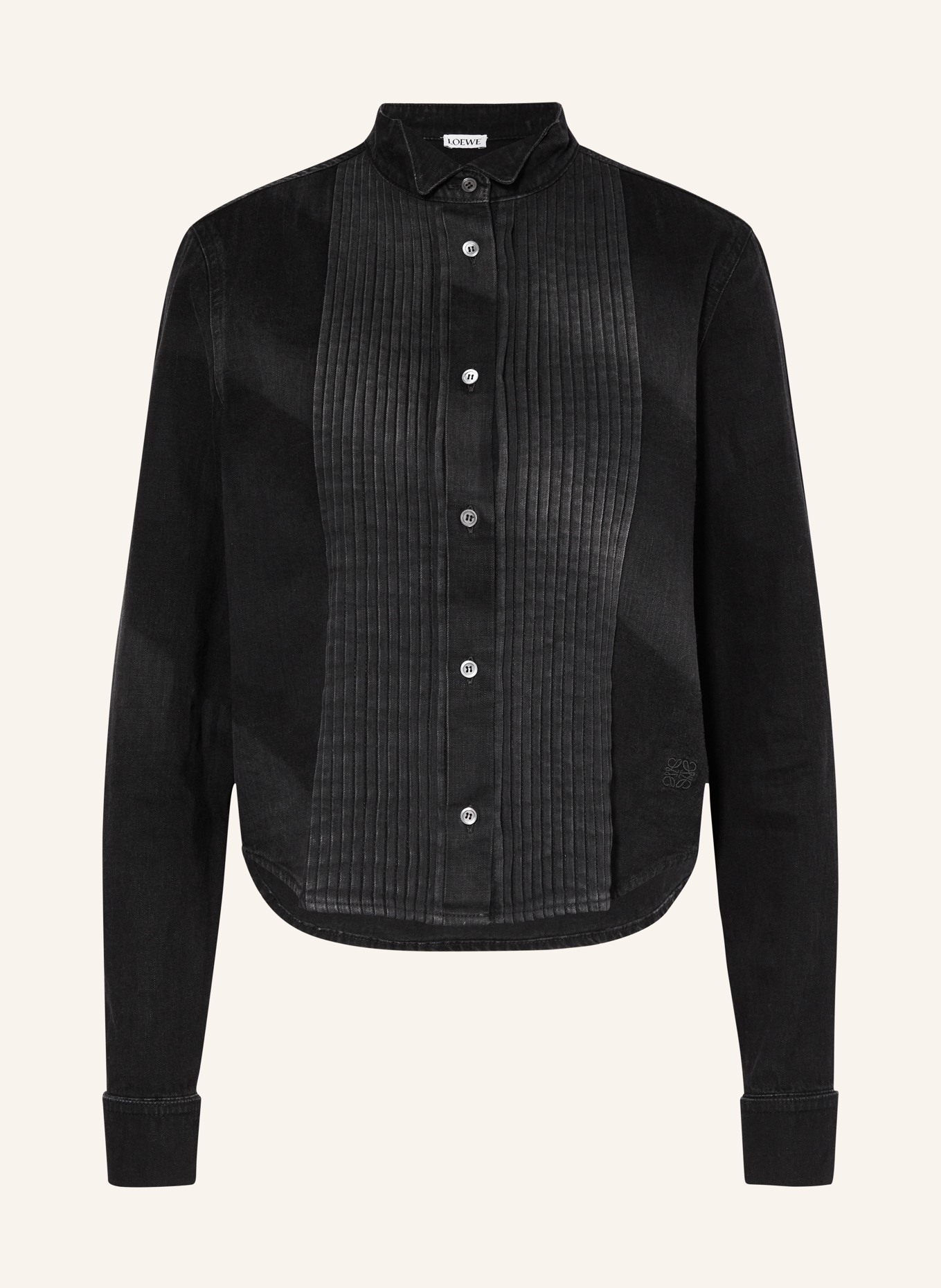 LOEWE Denim blouse, Color: BLACK (Image 1)