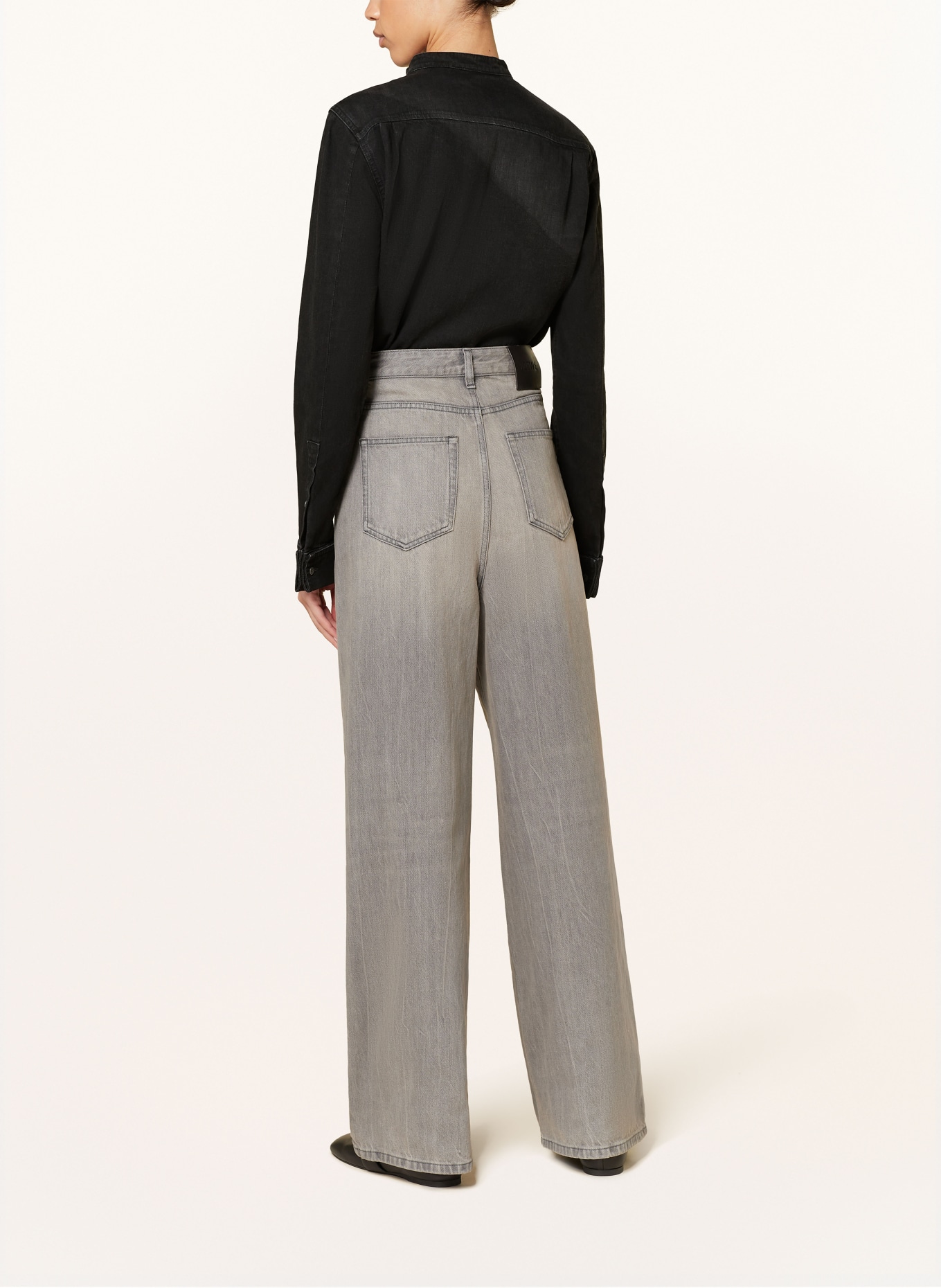LOEWE Denim blouse, Color: BLACK (Image 3)