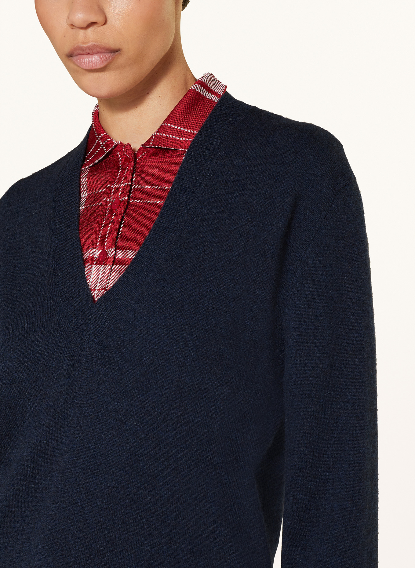 LOEWE Cashmere sweater, Color: DARK BLUE (Image 4)