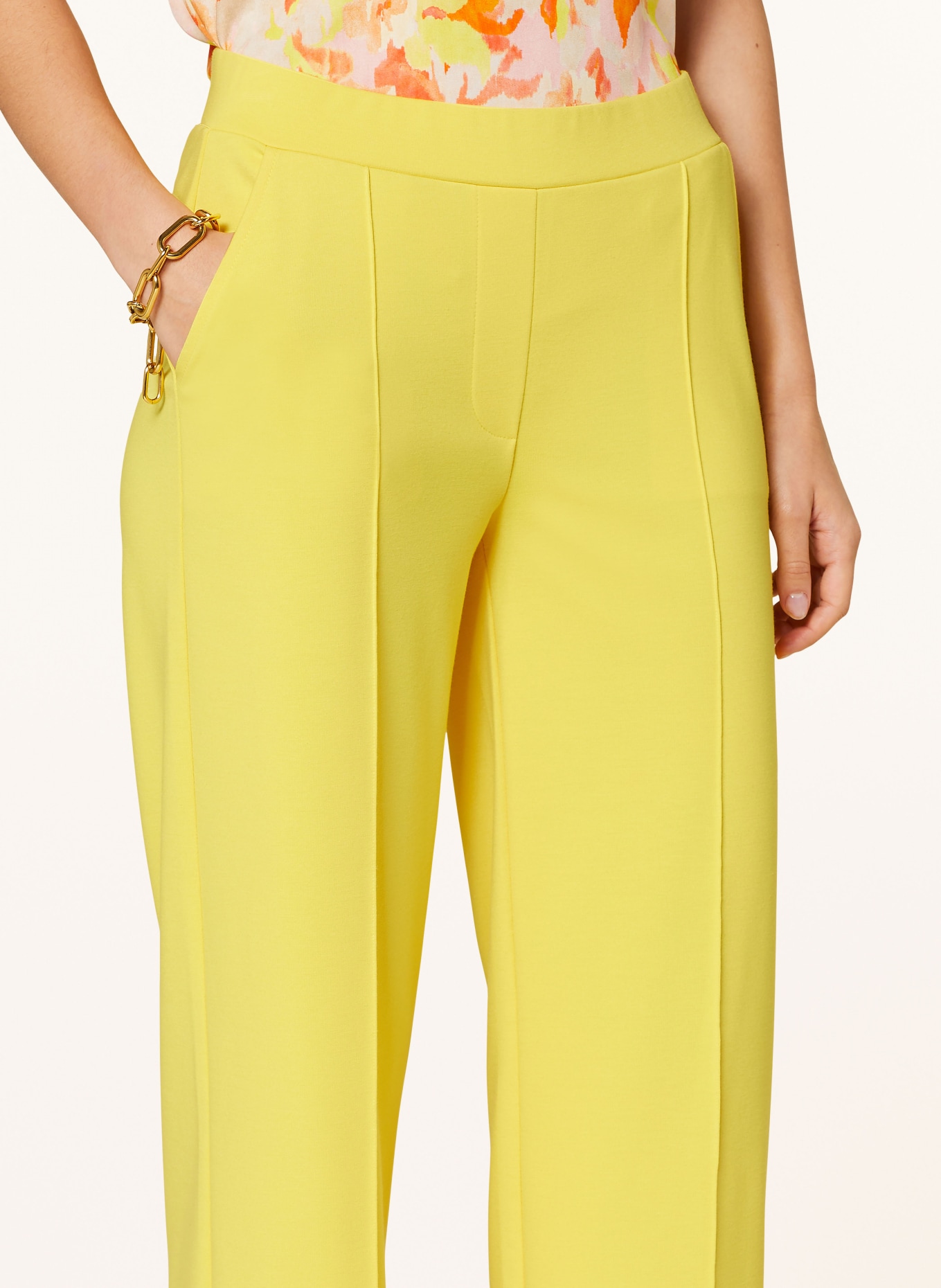 Smith & Soul Culottes made of jersey, Color: YELLOW (Image 5)