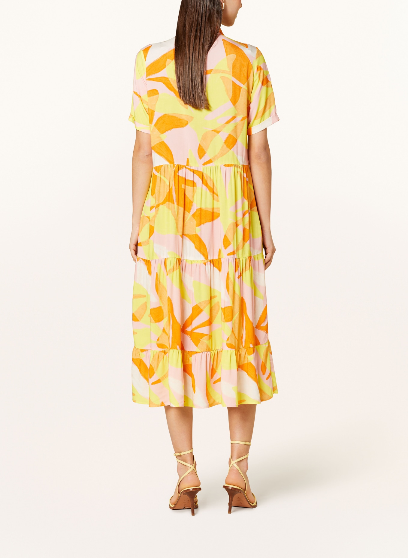 Smith & Soul Dress, Color: YELLOW/ PINK/ ORANGE (Image 3)