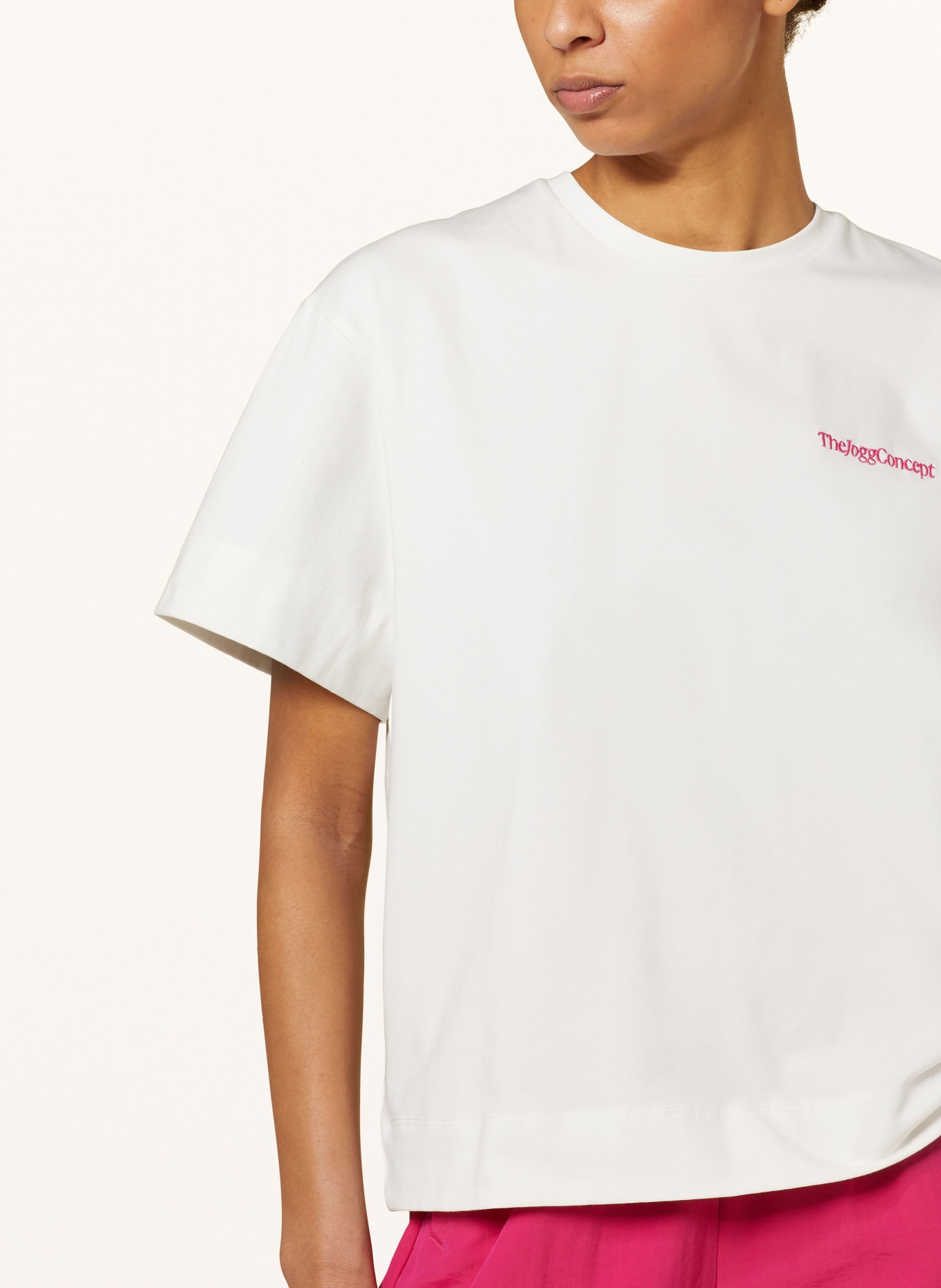 TheJoggConcept T-shirt JCSABINA, Color: WHITE (Image 4)