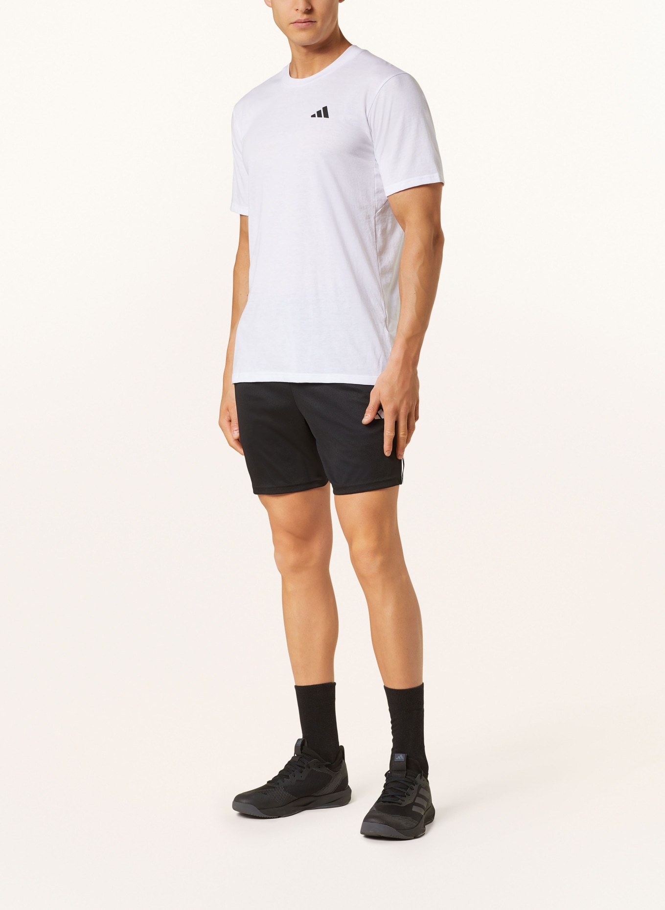 adidas T-shirt TRAIN ESSENTIALS FEELREADY, Color: WHITE (Image 2)