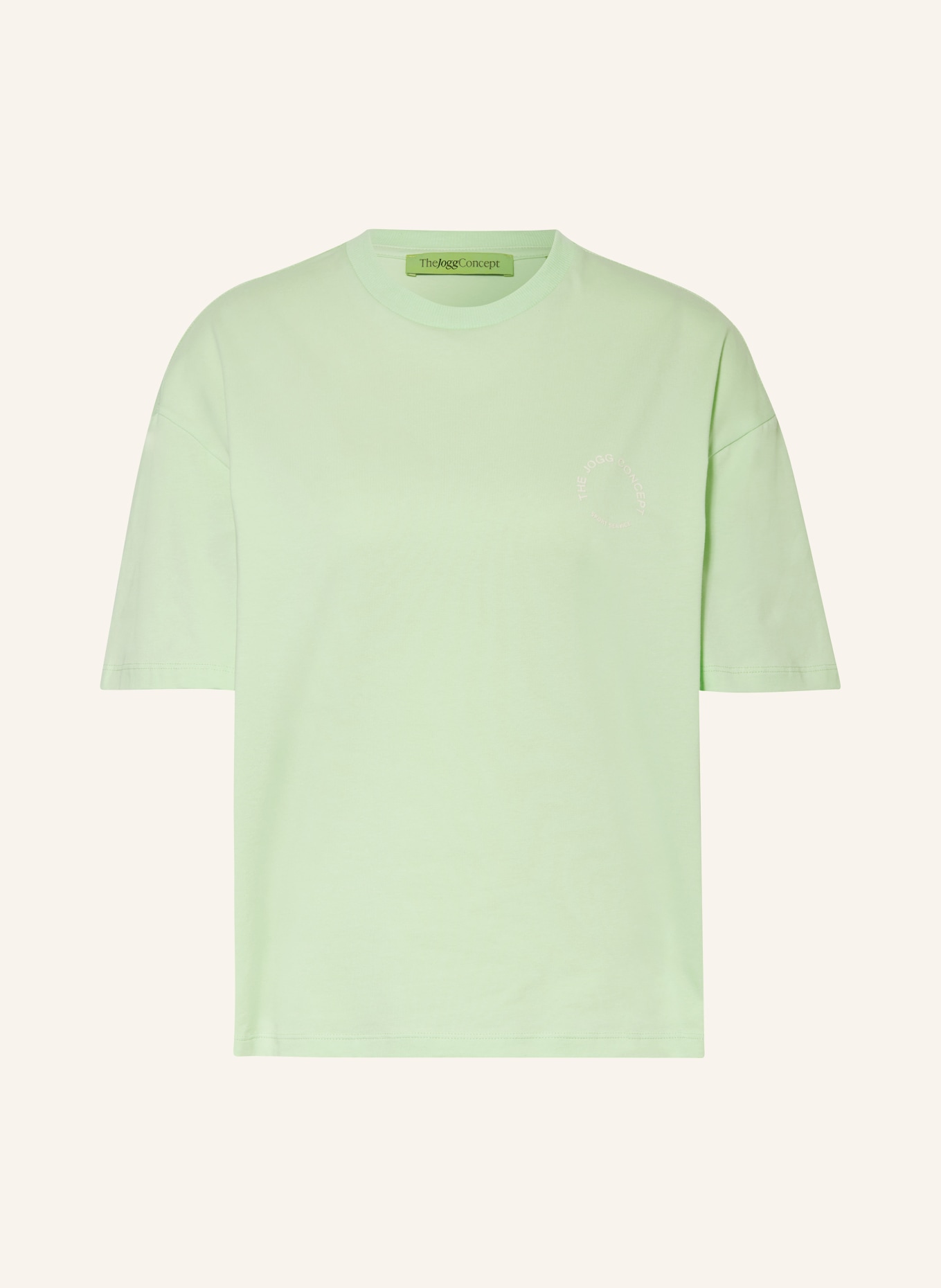 TheJoggConcept T-shirt JCSIMONA, Color: LIGHT GREEN (Image 1)