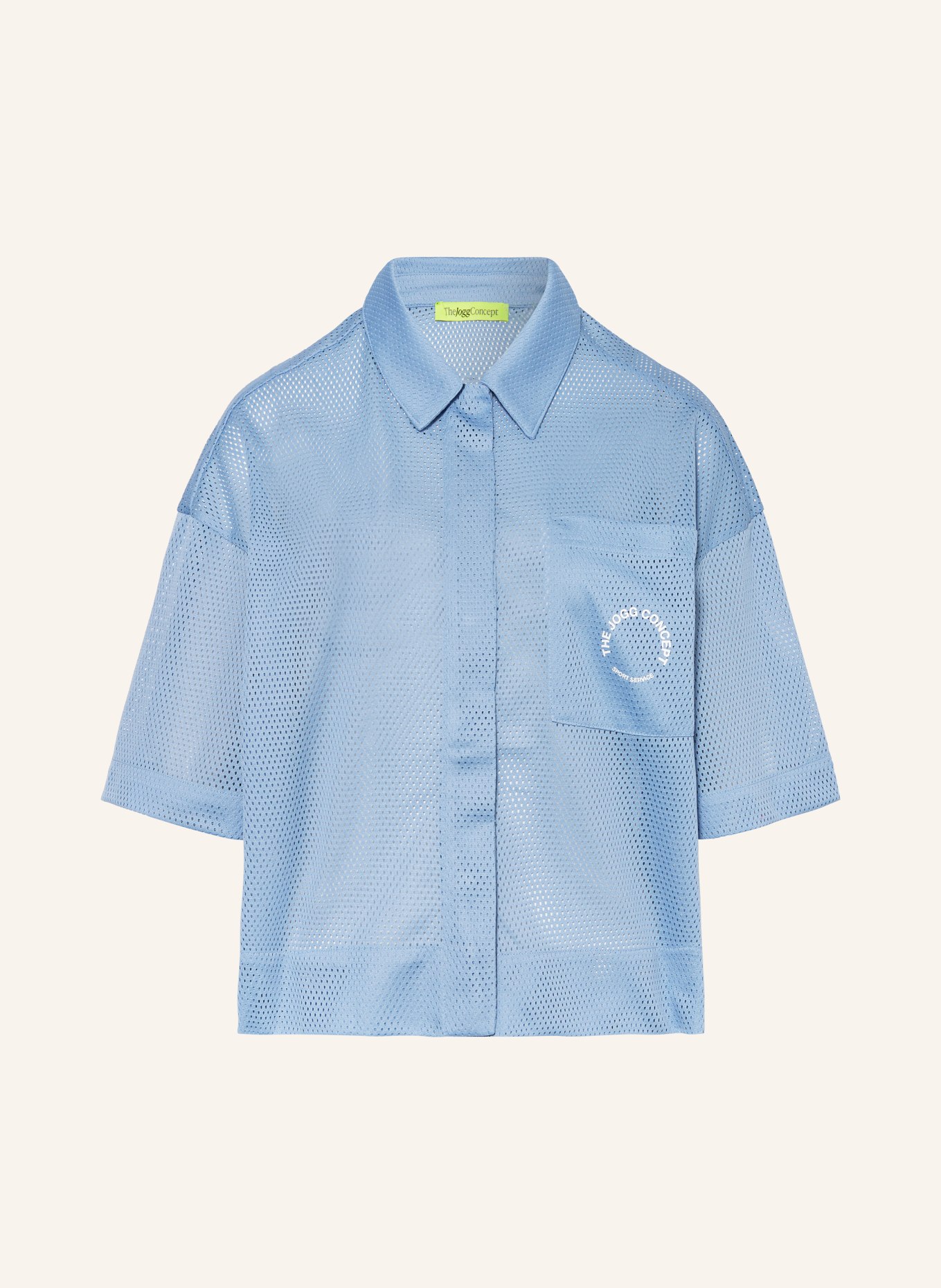 TheJoggConcept Shirt blouse JCTALLI, Color: BLUE (Image 1)