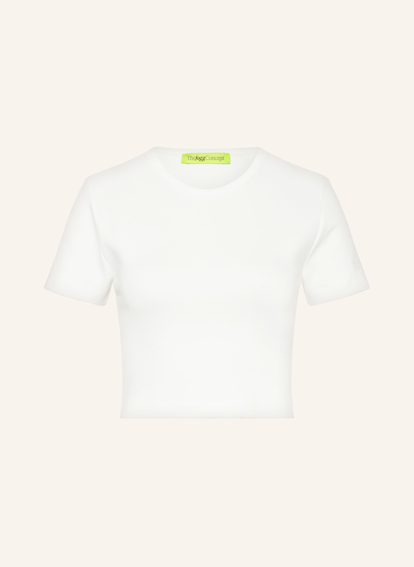 TheJoggConcept Cropped-Shirt JCSANNA, Farbe: WEISS (Bild 1)