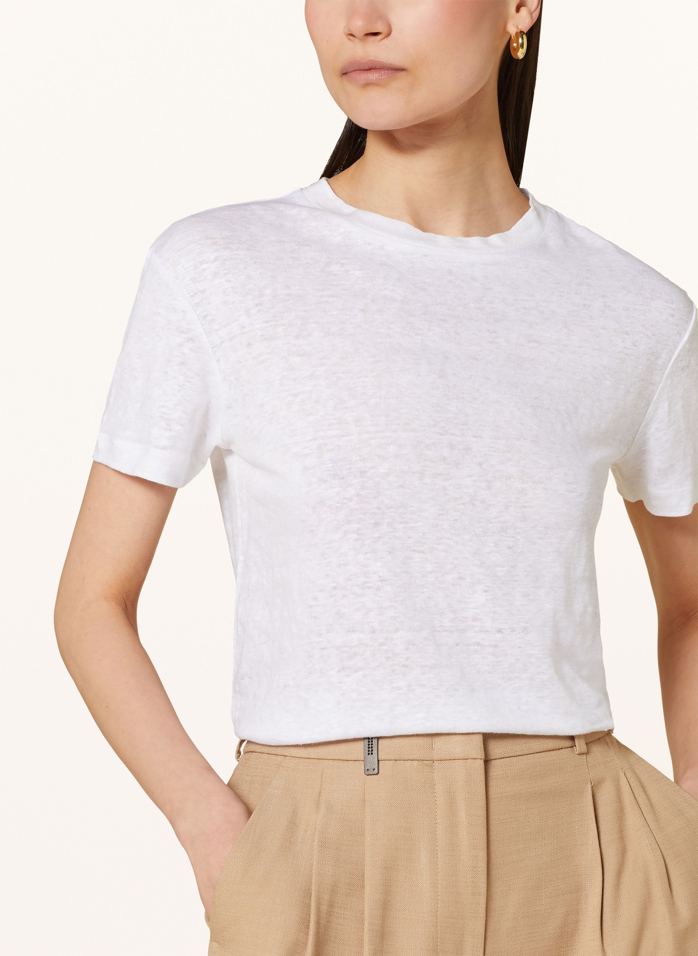 VINCE T-shirt, Color: 137OWT optical white (Image 4)