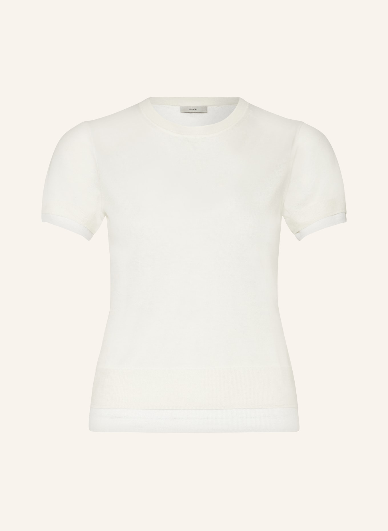 VINCE T-shirt, Color: CREAM (Image 1)