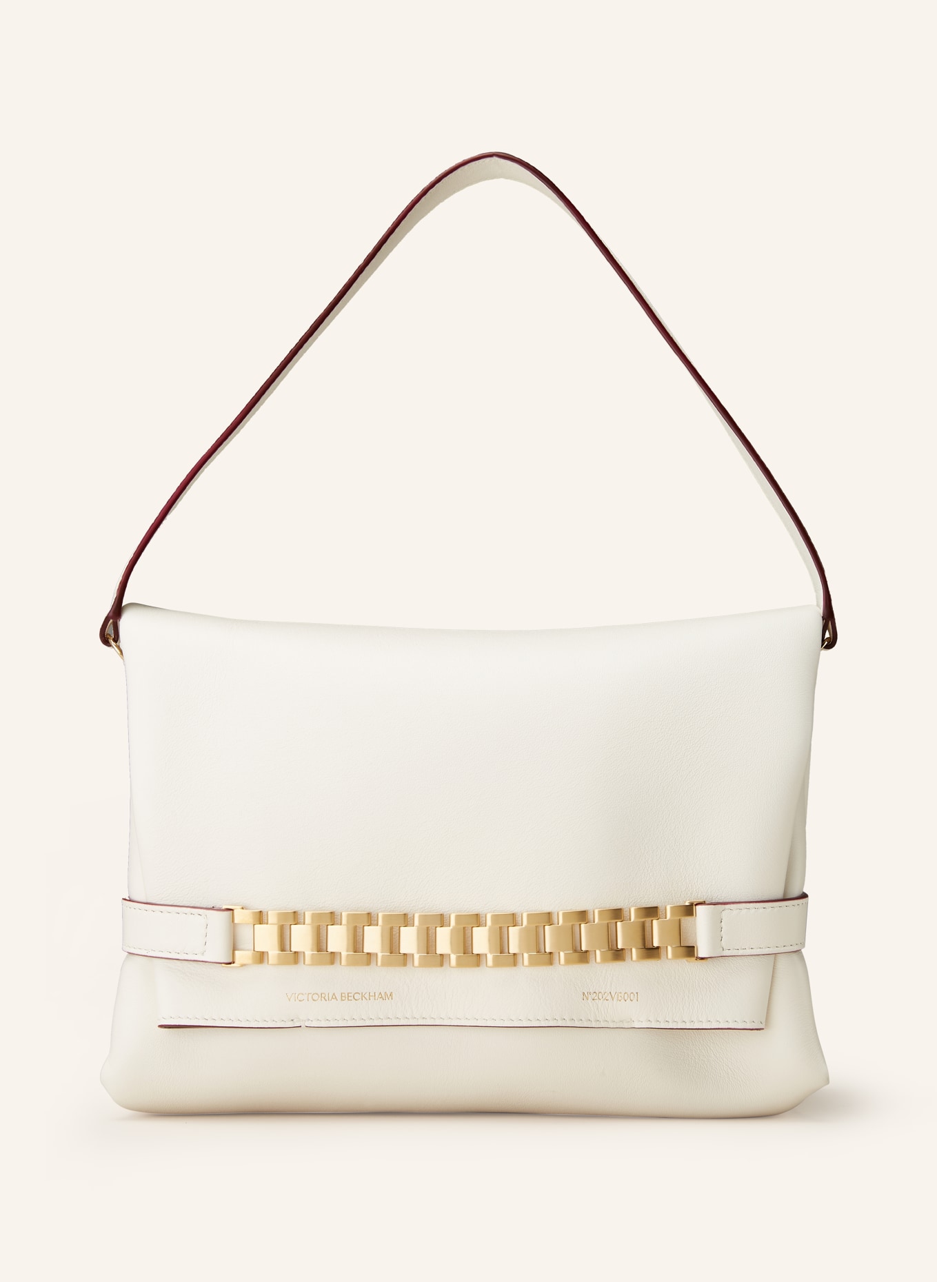 VICTORIABECKHAM Handbag CHAIN POUCH, Color: WHITE (Image 1)