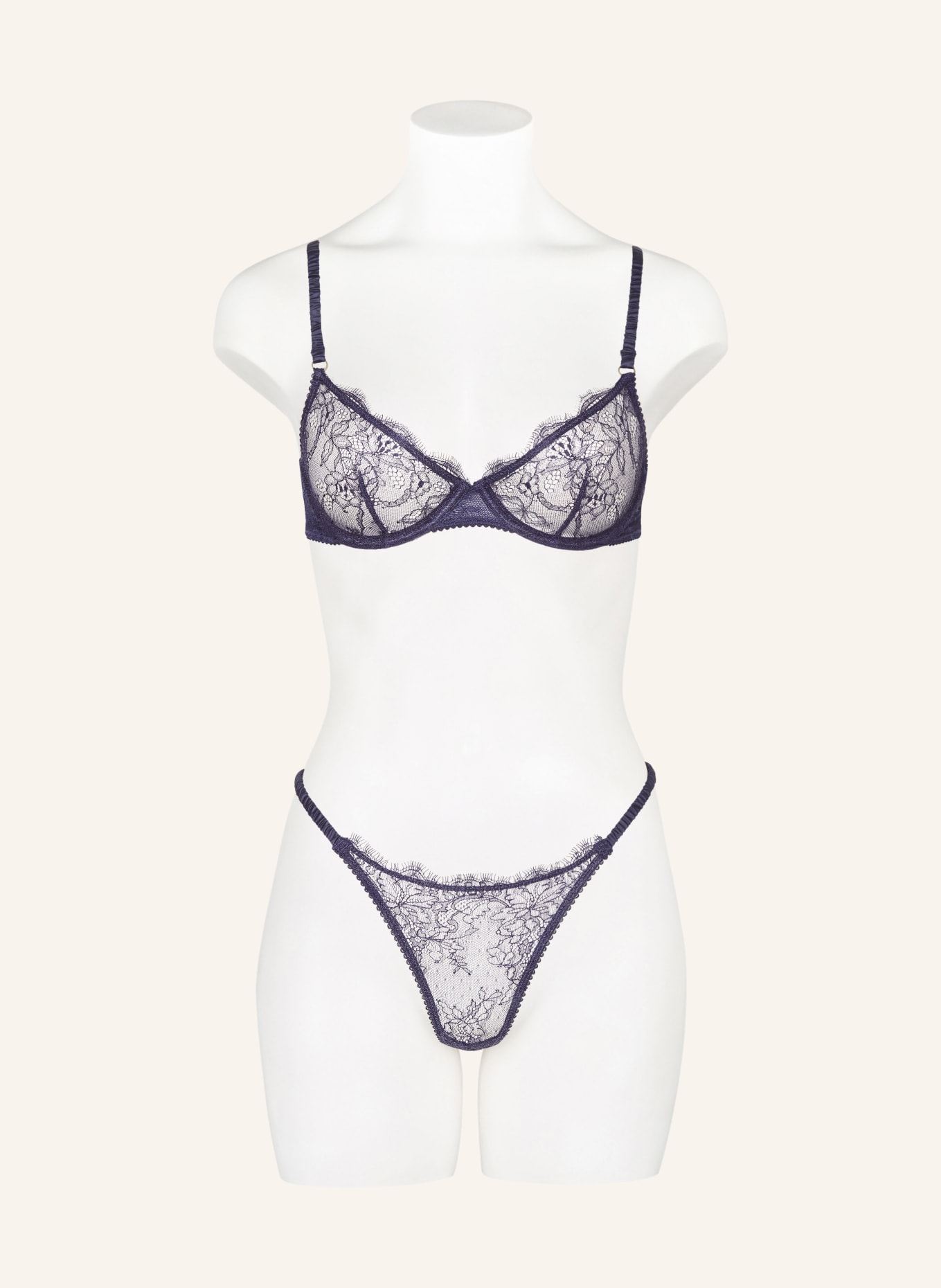 LOVE Stories Thong ROOMIE, Color: DARK BLUE (Image 2)