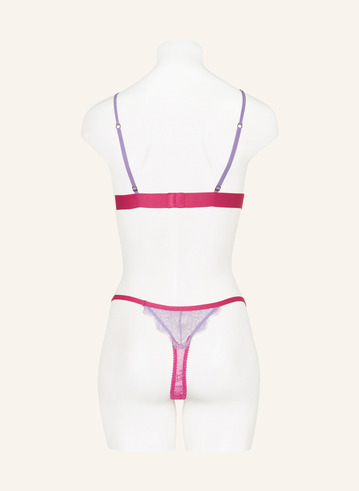 LOVE Stories Thong ROOMSERVICE, Color: PINK/ LIGHT PURPLE (Image 3)