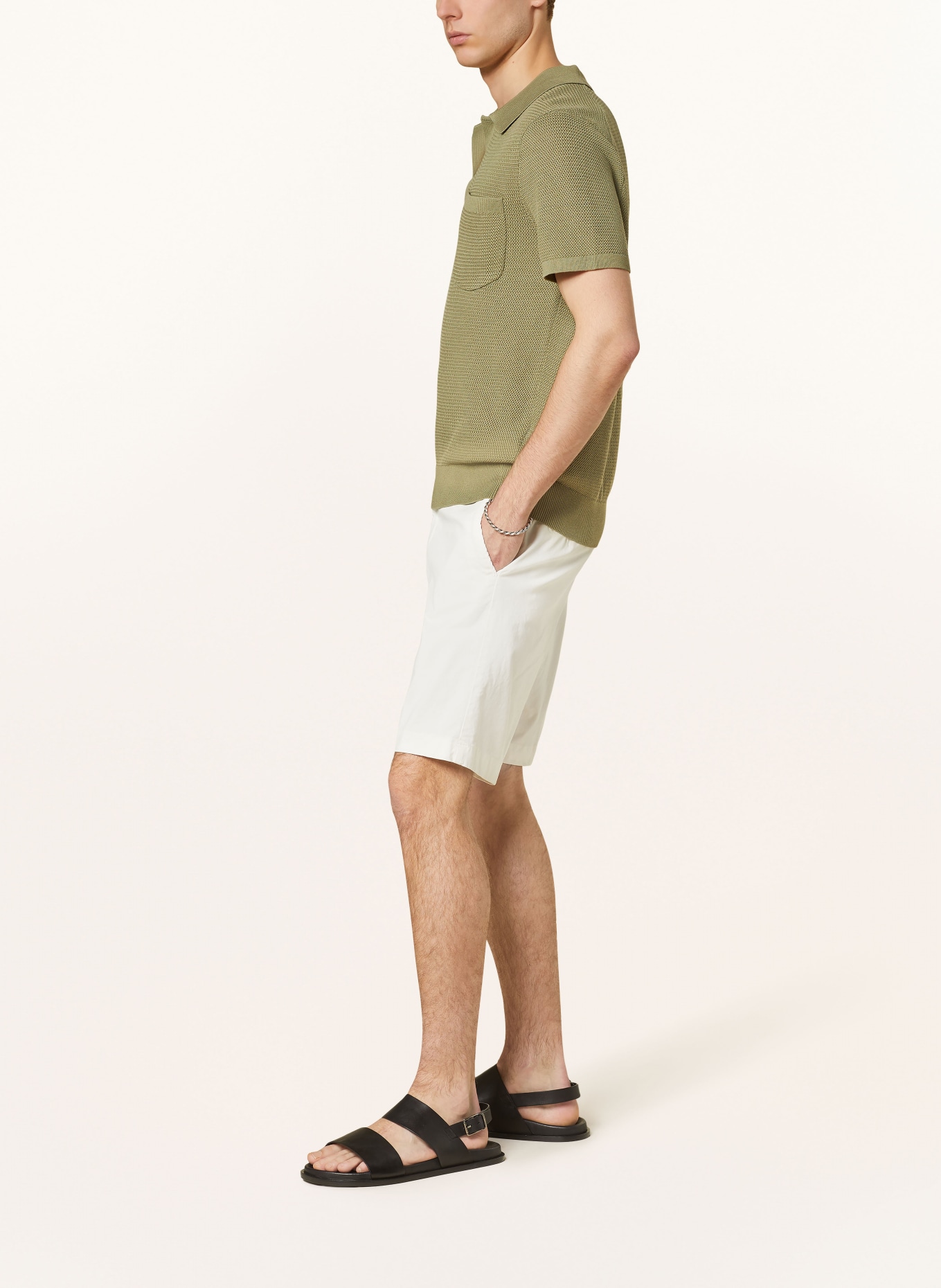BERWICH Shorts, Color: ECRU (Image 4)