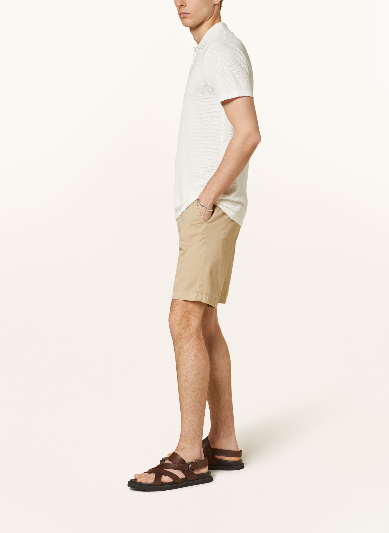 BERWICH Shorts, Color: BEIGE (Image 4)