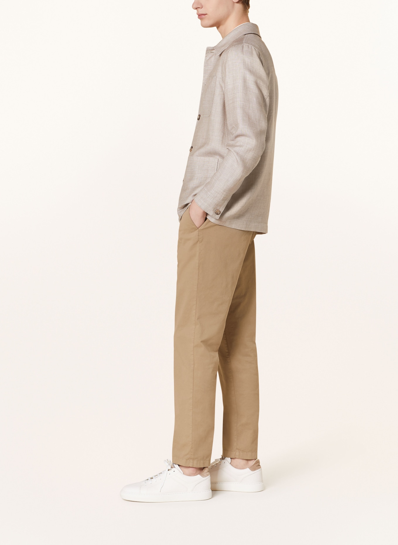 BERWICH Chinos slim fit, Color: BEIGE (Image 4)