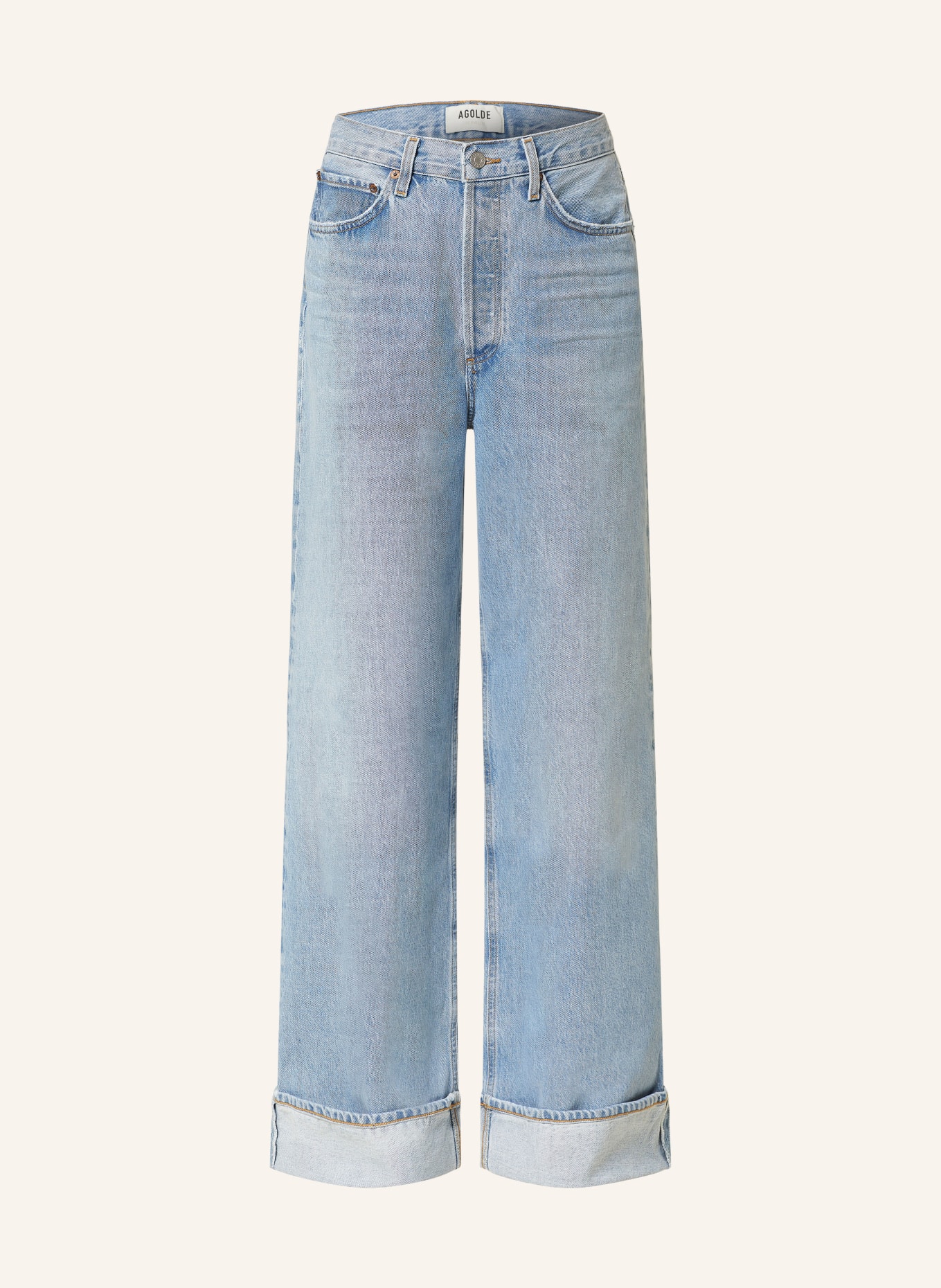 AGOLDE Straight Jeans DAME, Farbe: showdown pale vint ind (Bild 1)