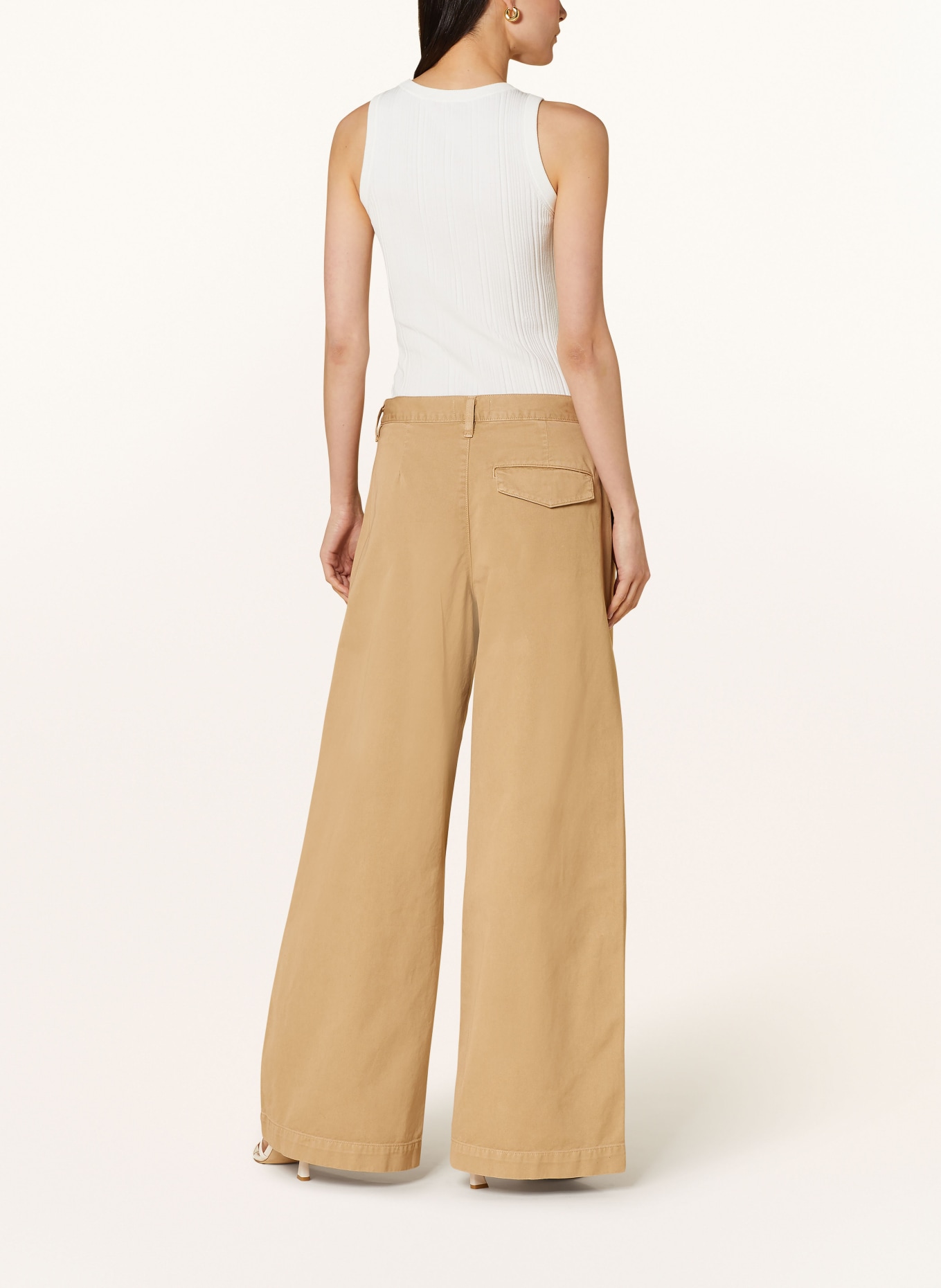 AGOLDE Trousers DARYL, Color: CAMEL (Image 3)
